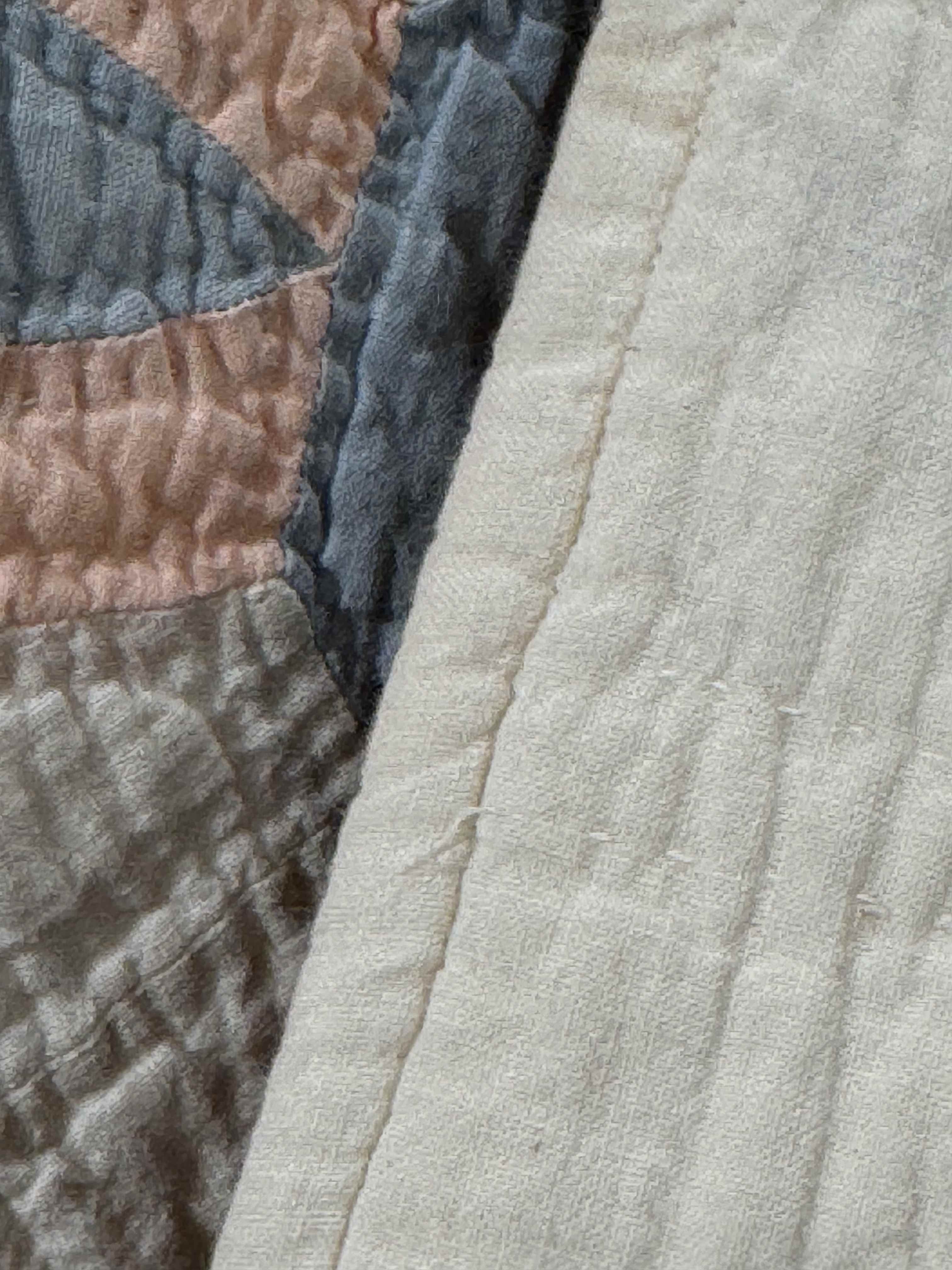 Vintage Job's Tears Quilt