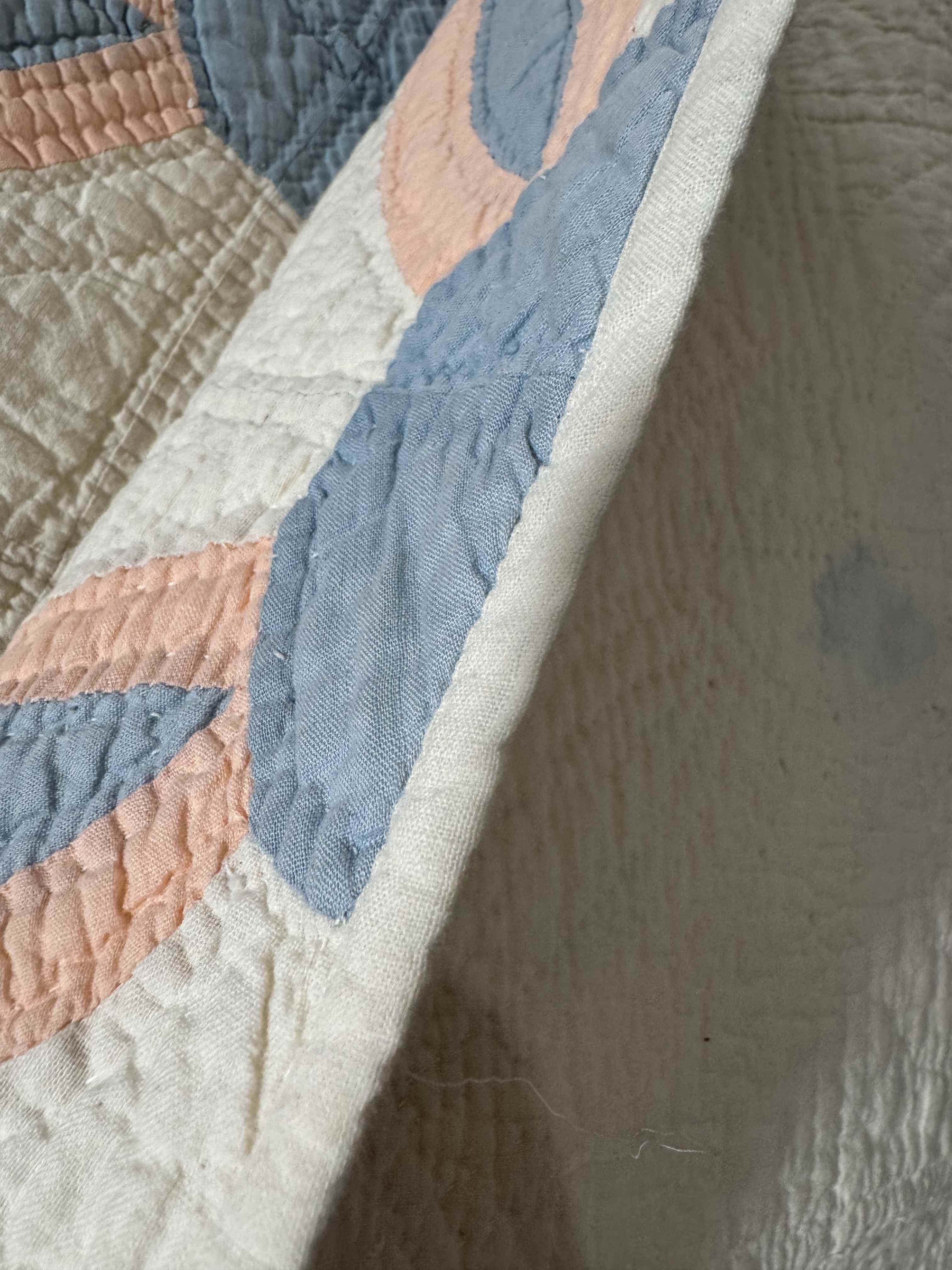 Vintage Job's Tears Quilt