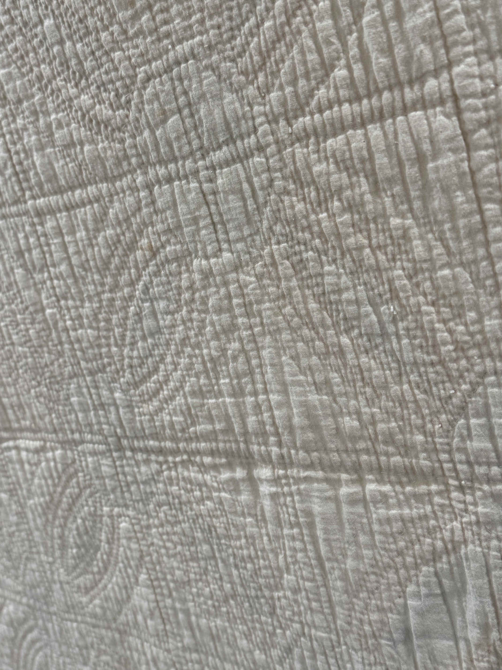Vintage Job's Tears Quilt
