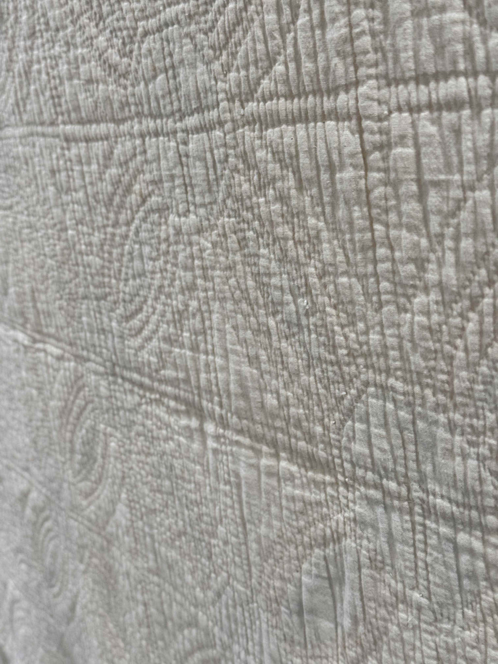 Vintage Job's Tears Quilt