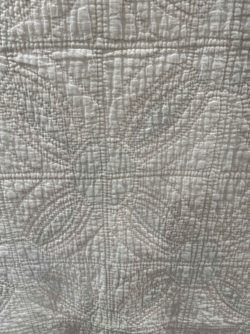 Vintage Job's Tears Quilt