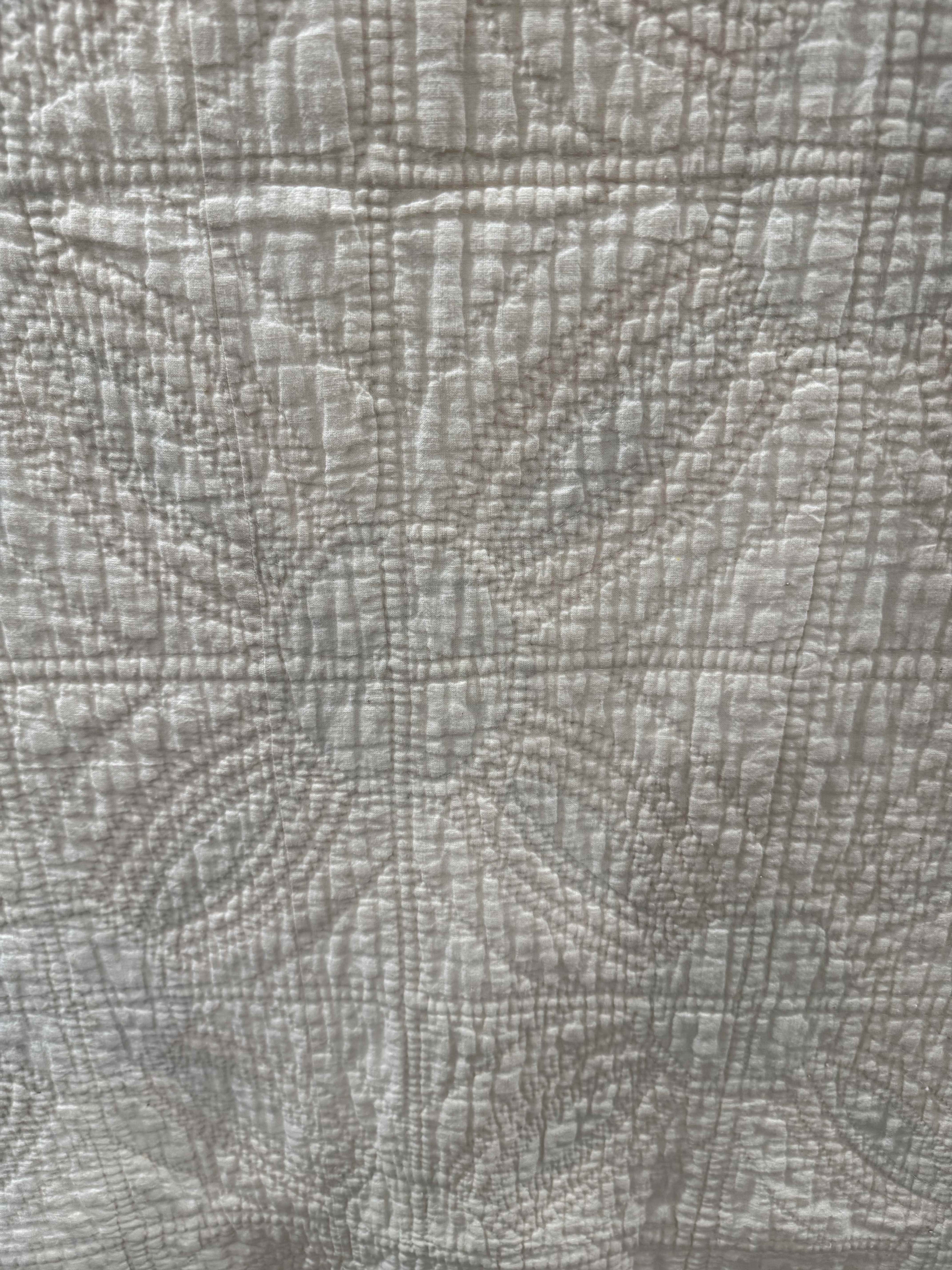 Vintage Job's Tears Quilt