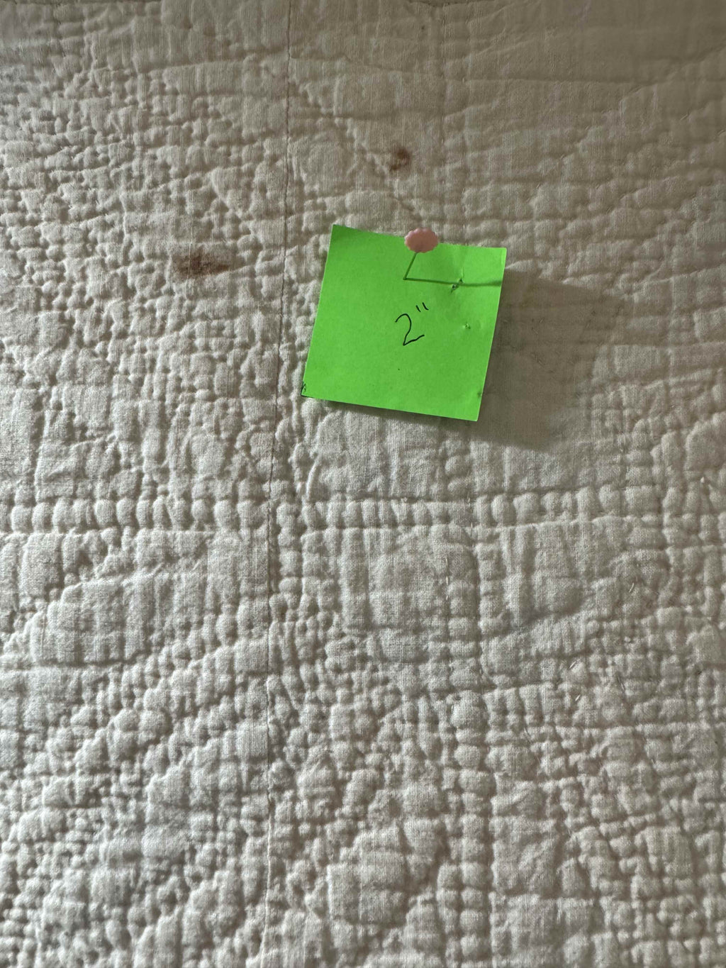 Vintage Job's Tears Quilt