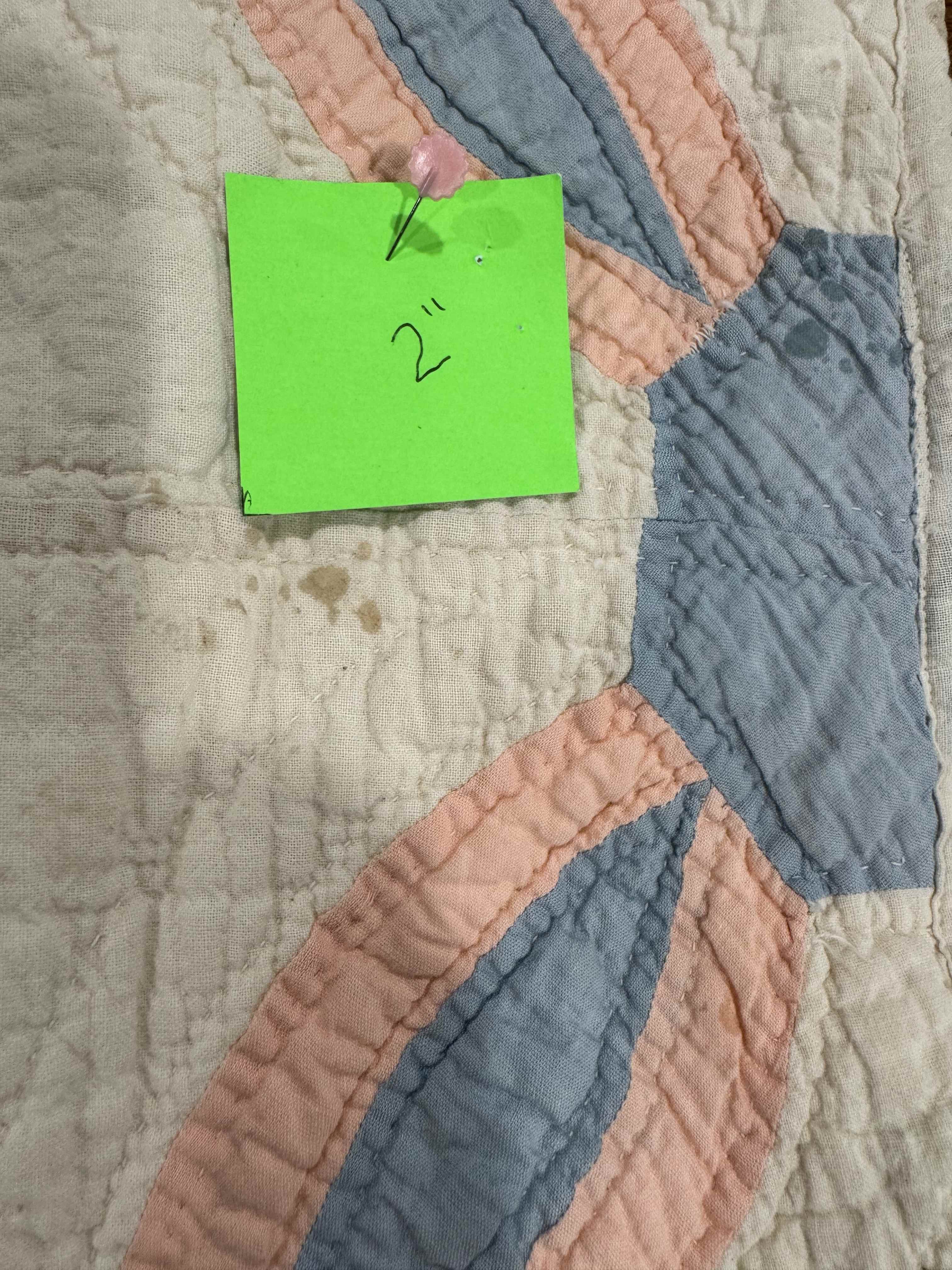 Vintage Job's Tears Quilt
