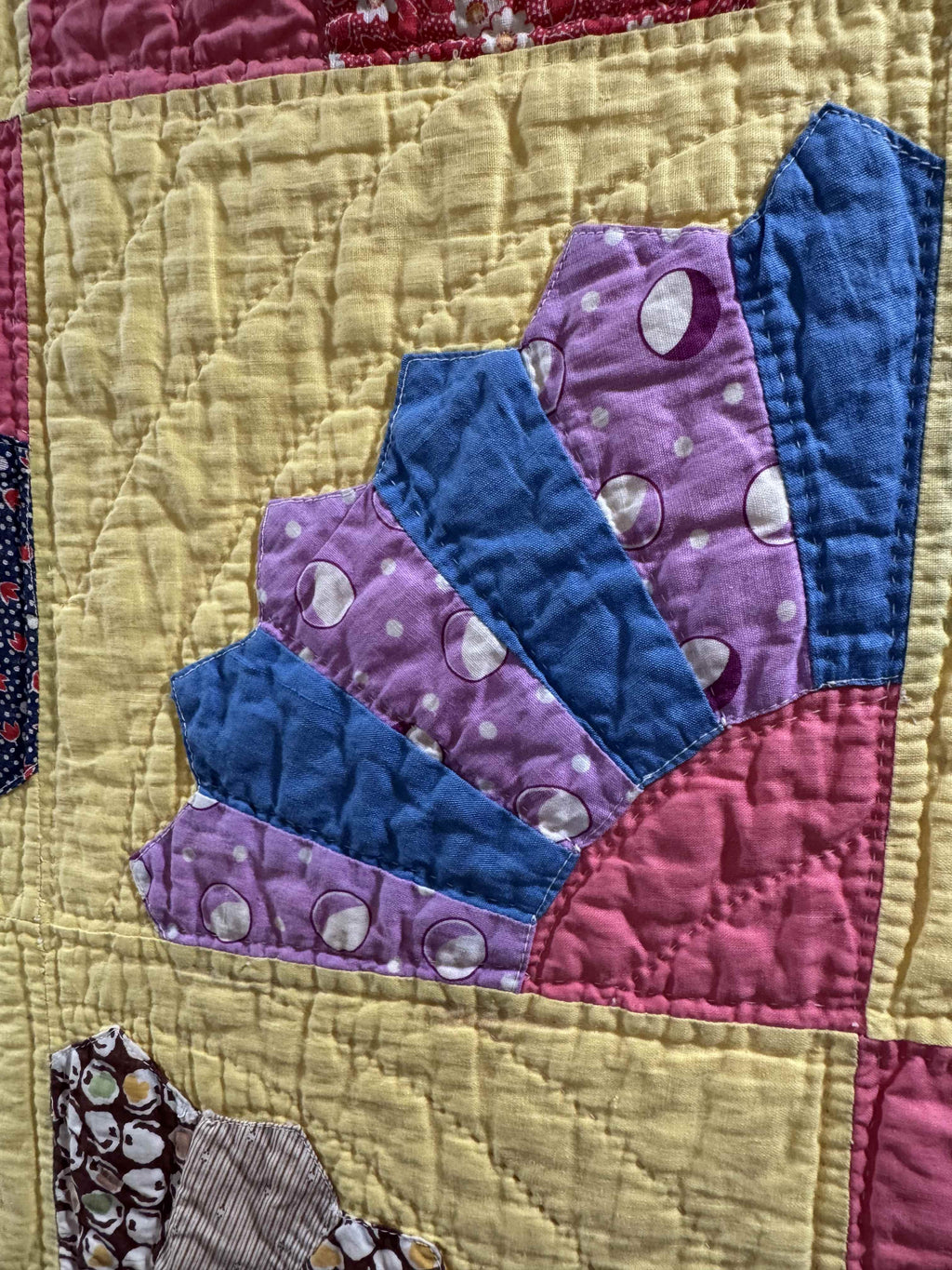Vintage Grandmother's Fan QUilt