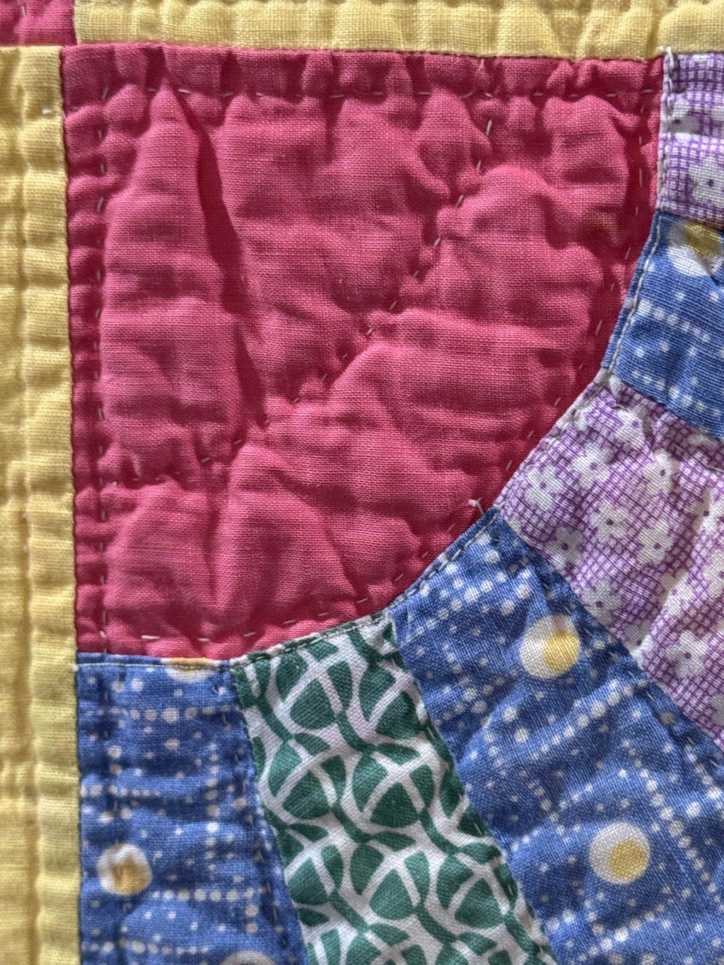 Vintage Grandmother's Fan QUilt