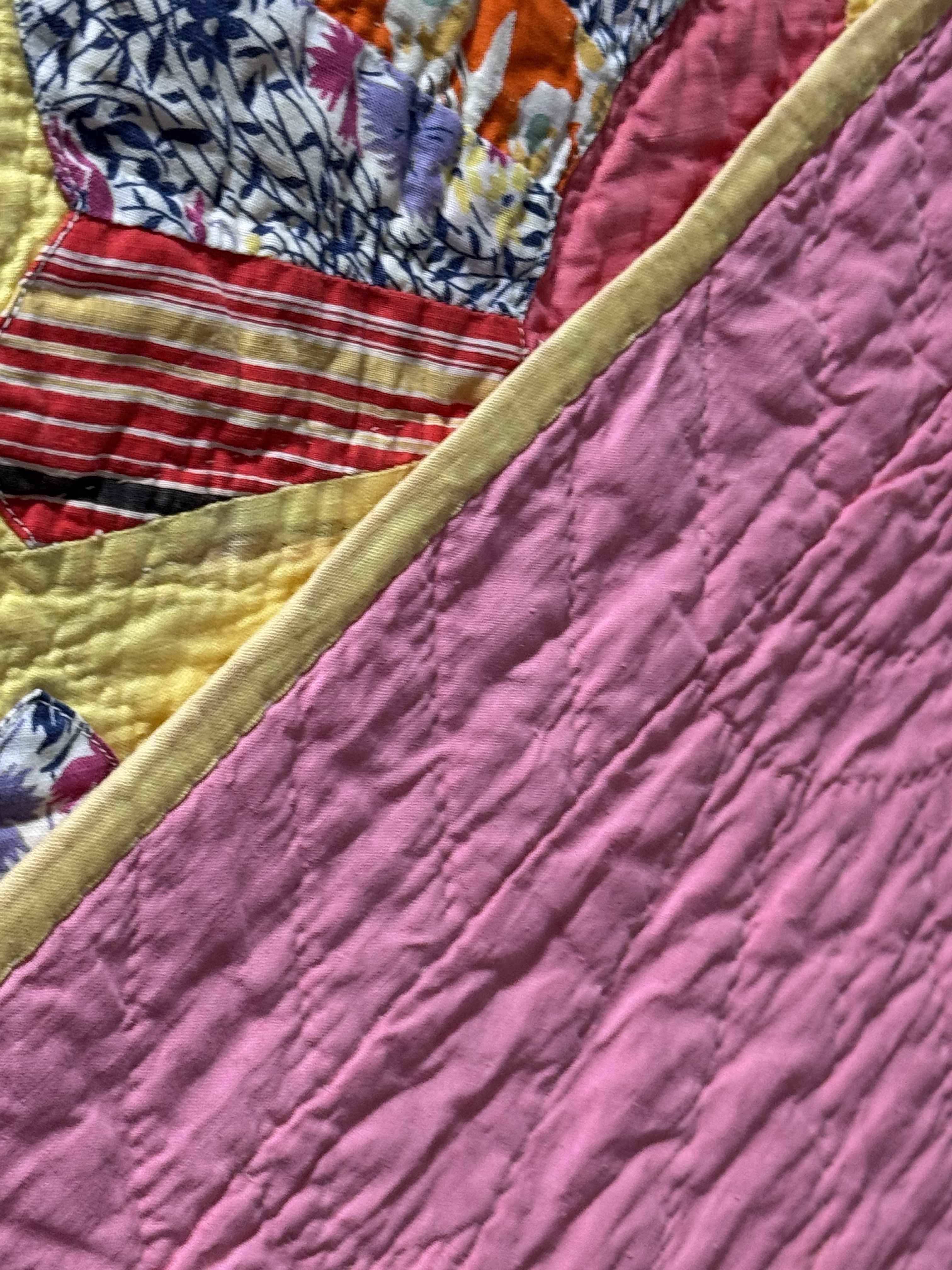 Vintage Grandmother's Fan QUilt