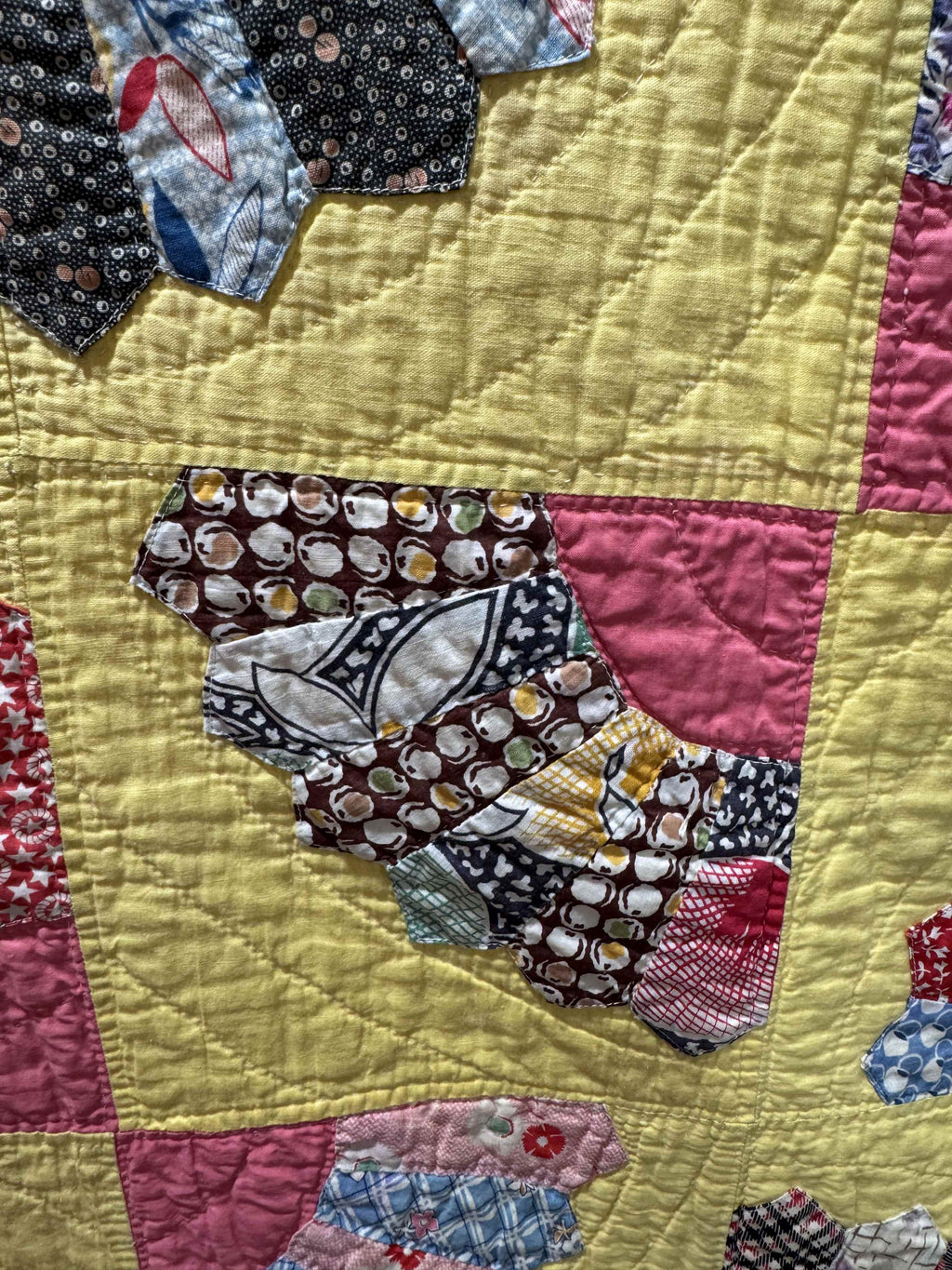 Vintage Grandmother's Fan QUilt