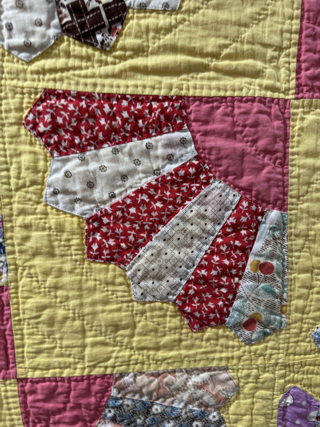 Vintage Grandmother's Fan QUilt