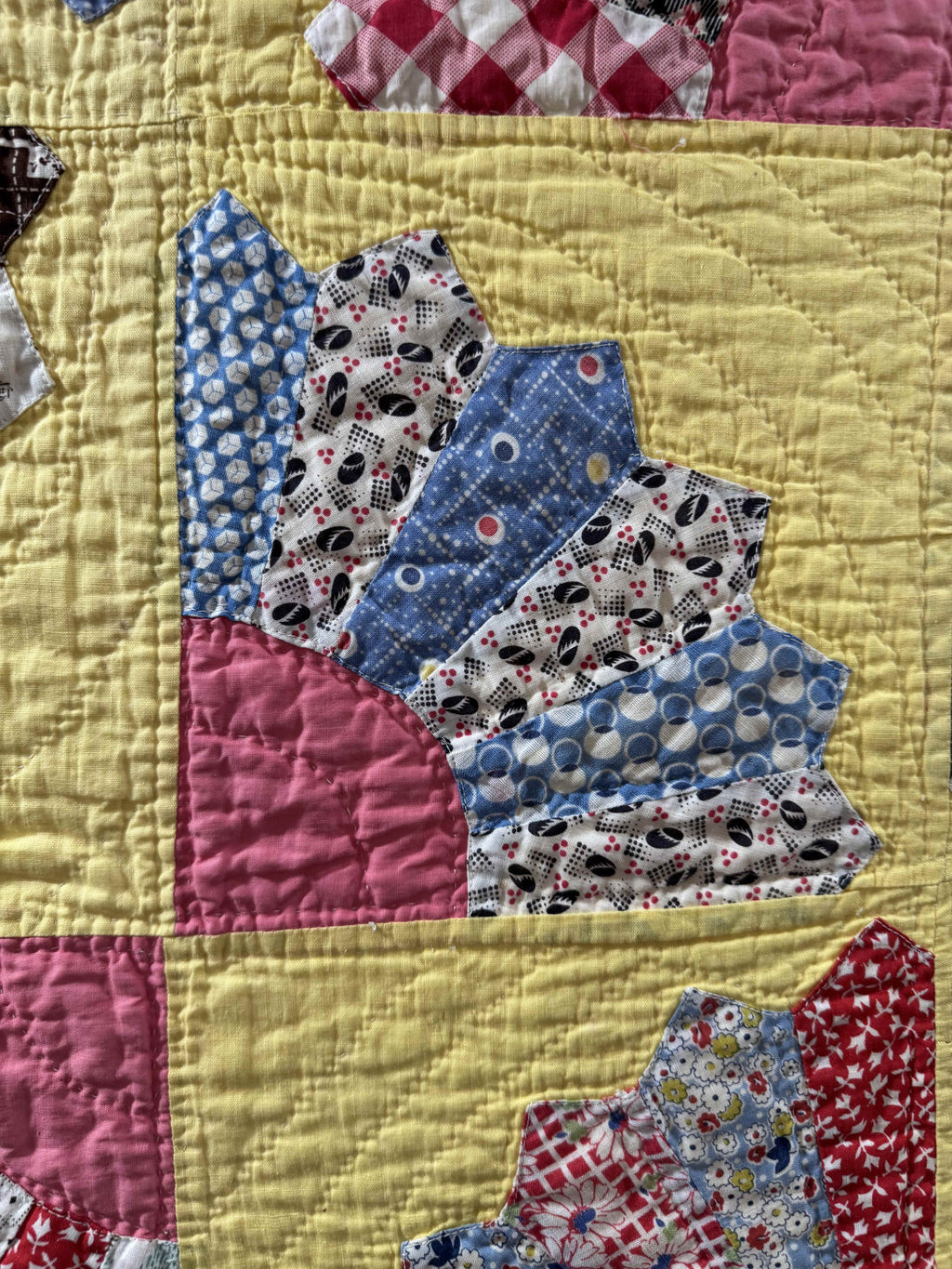 Vintage Grandmother's Fan QUilt