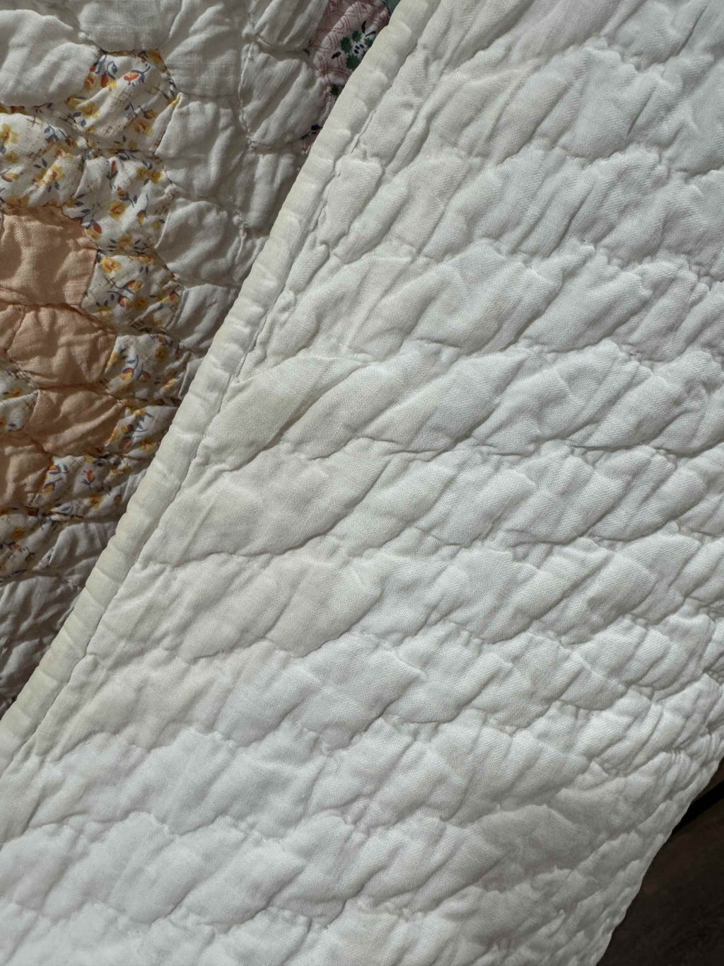 Vintage Martha Washington's Flower Garden Quilt