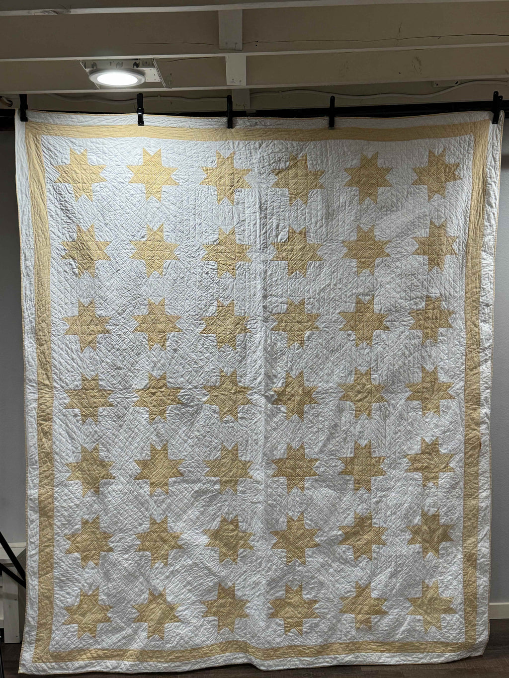 ** SOLD Vintage Quilt Sawtooth Square SOLD**