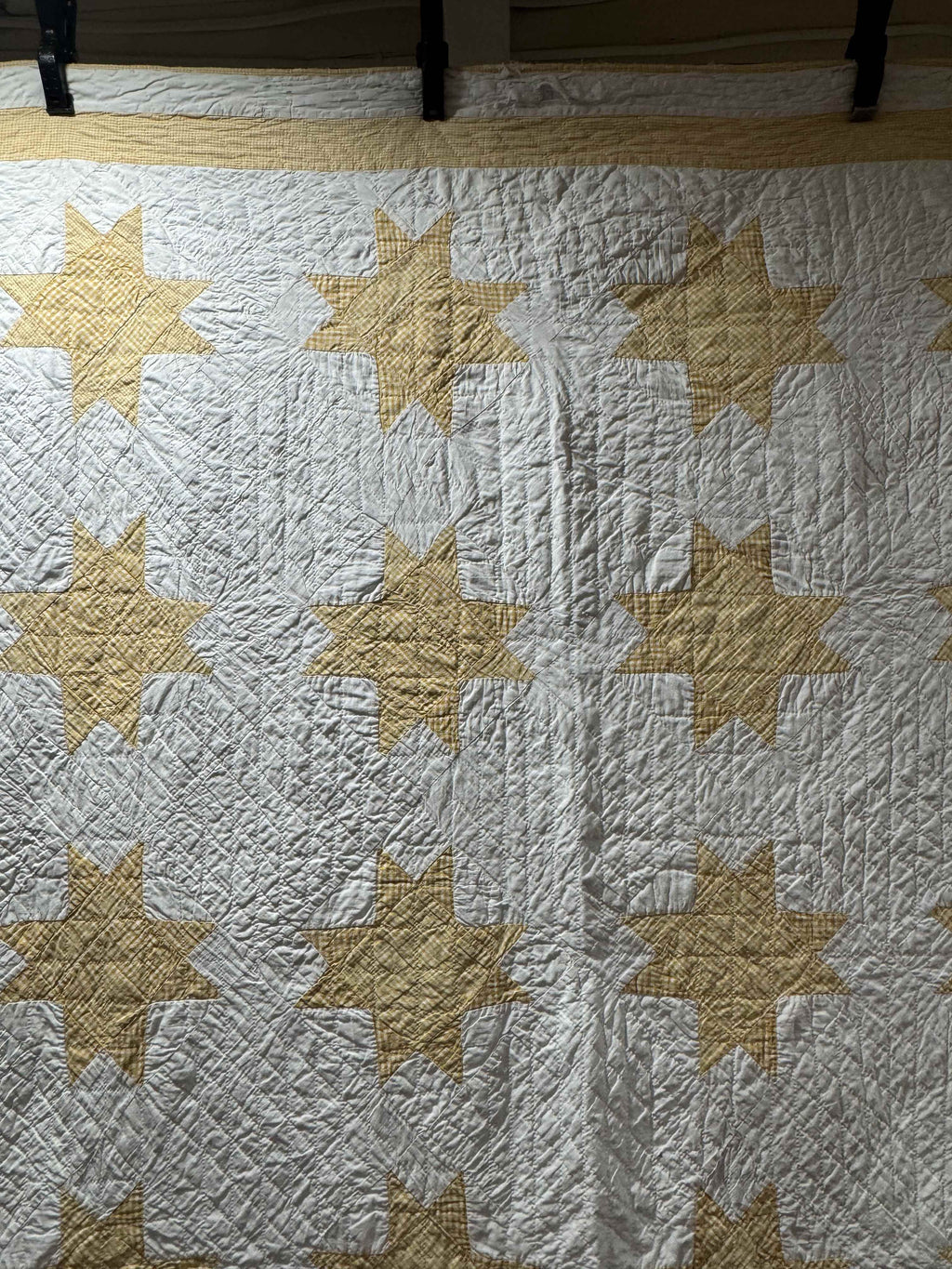 ** SOLD Vintage Quilt Sawtooth Square SOLD**