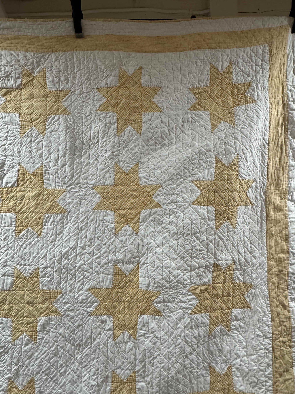 ** SOLD Vintage Quilt Sawtooth Square SOLD**