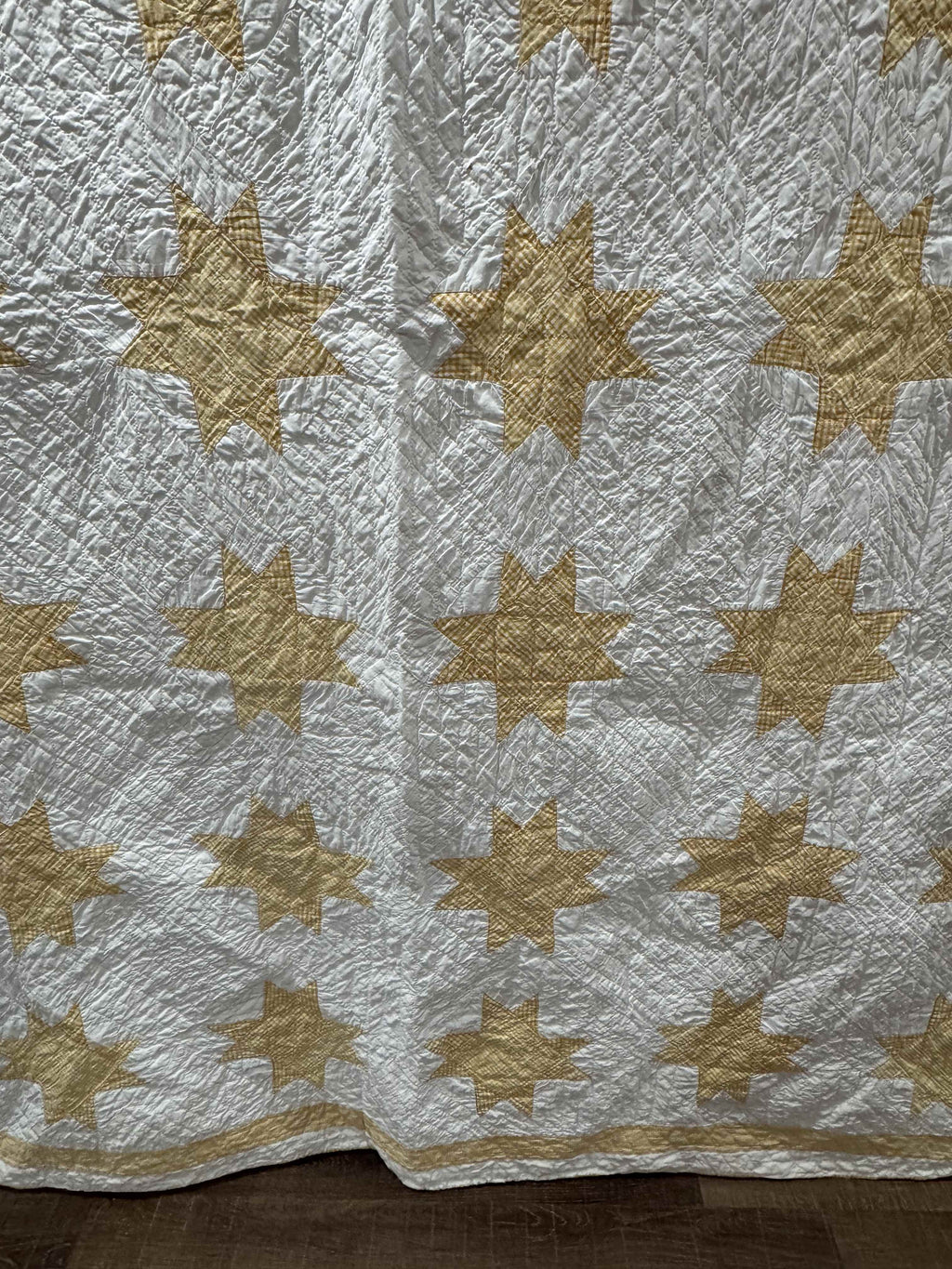 ** SOLD Vintage Quilt Sawtooth Square SOLD**