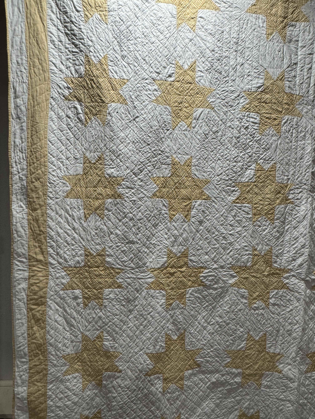 ** SOLD Vintage Quilt Sawtooth Square SOLD**