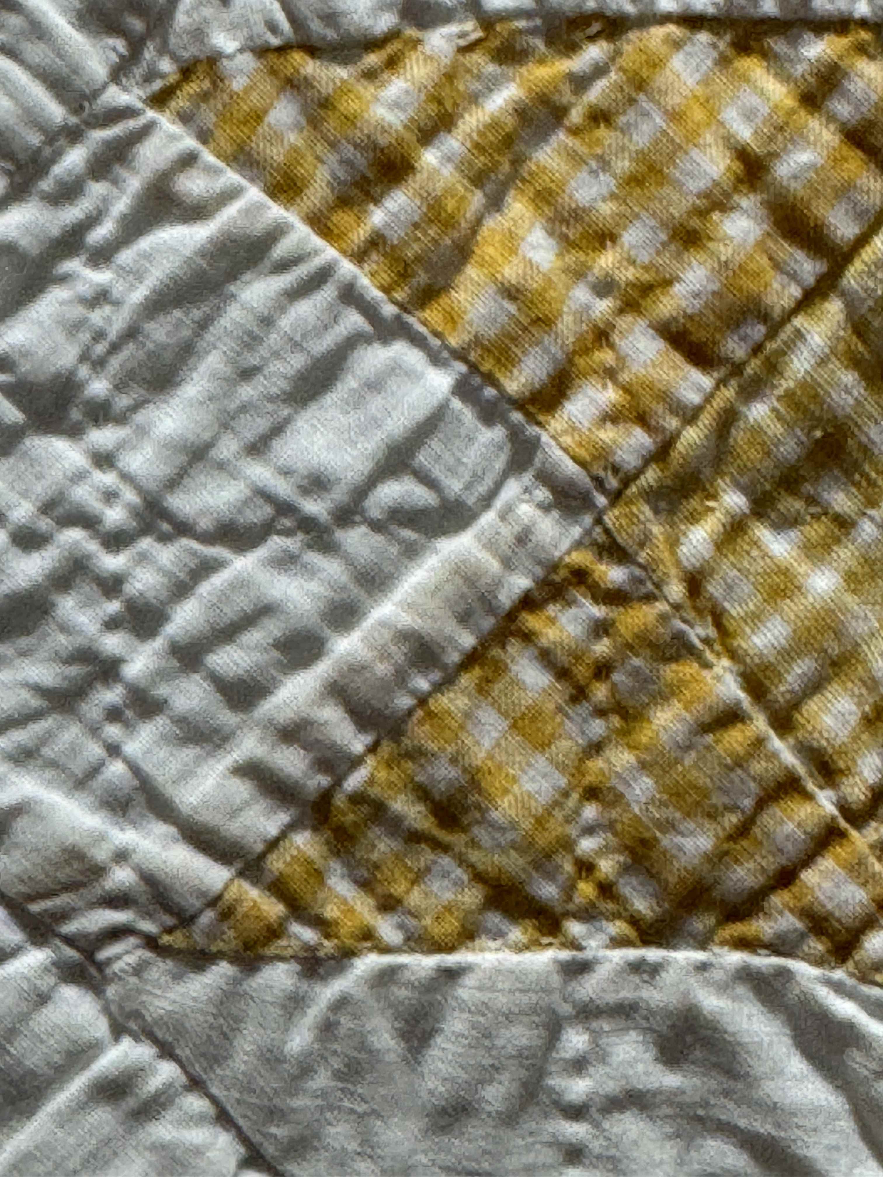 ** SOLD Vintage Quilt Sawtooth Square SOLD**