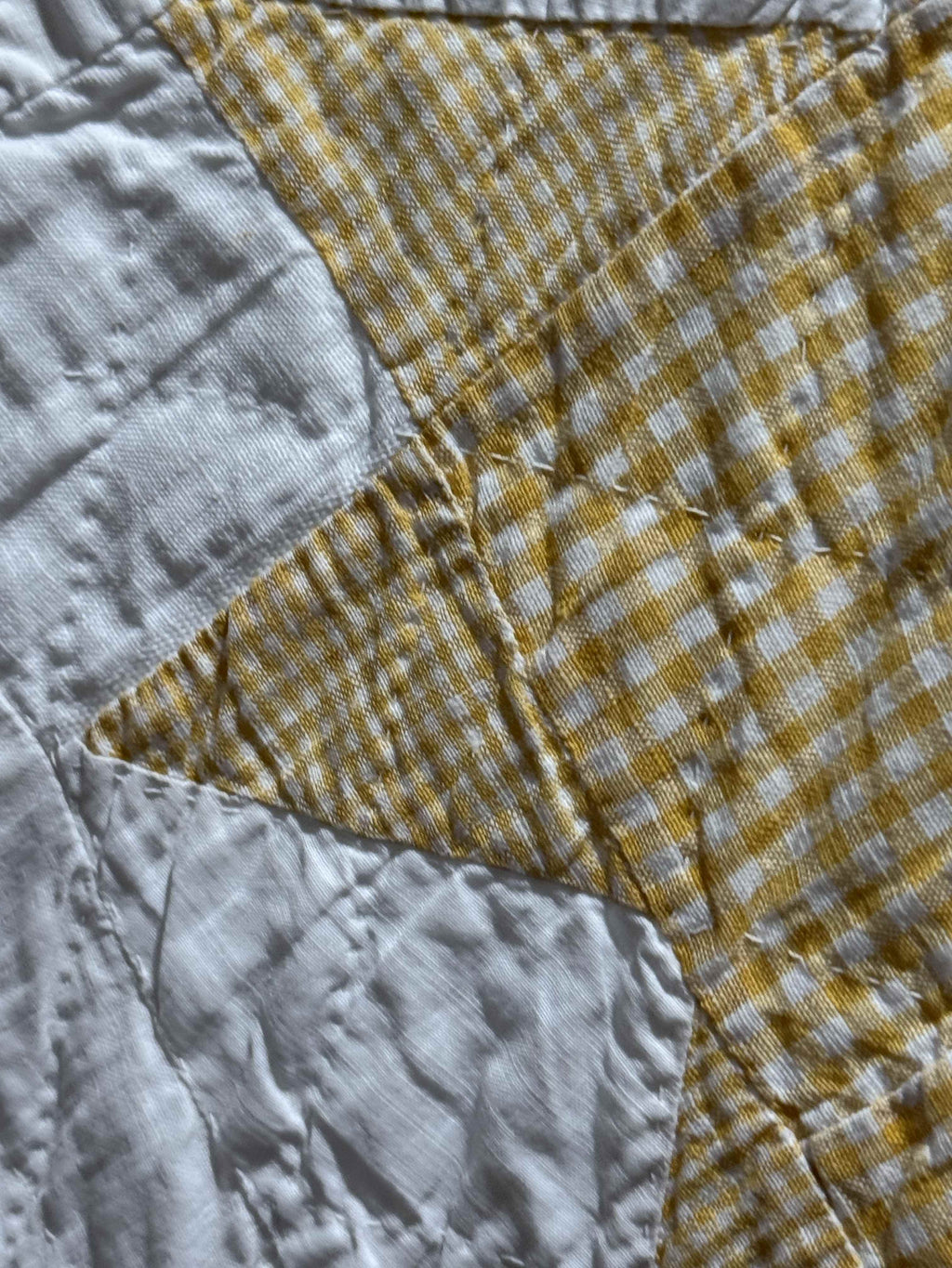 ** SOLD Vintage Quilt Sawtooth Square SOLD**
