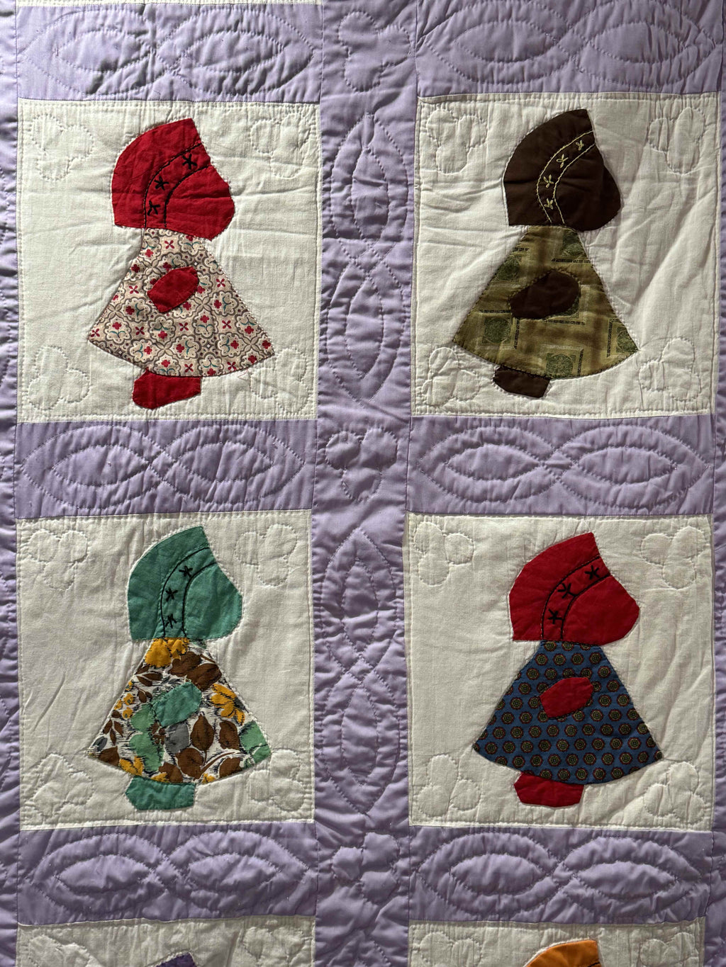 ** SOLD Vintage Sunbonnet Sue Quilt  SOLD**