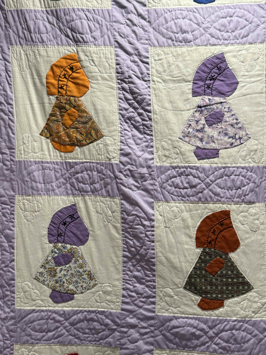 ** SOLD Vintage Sunbonnet Sue Quilt  SOLD**