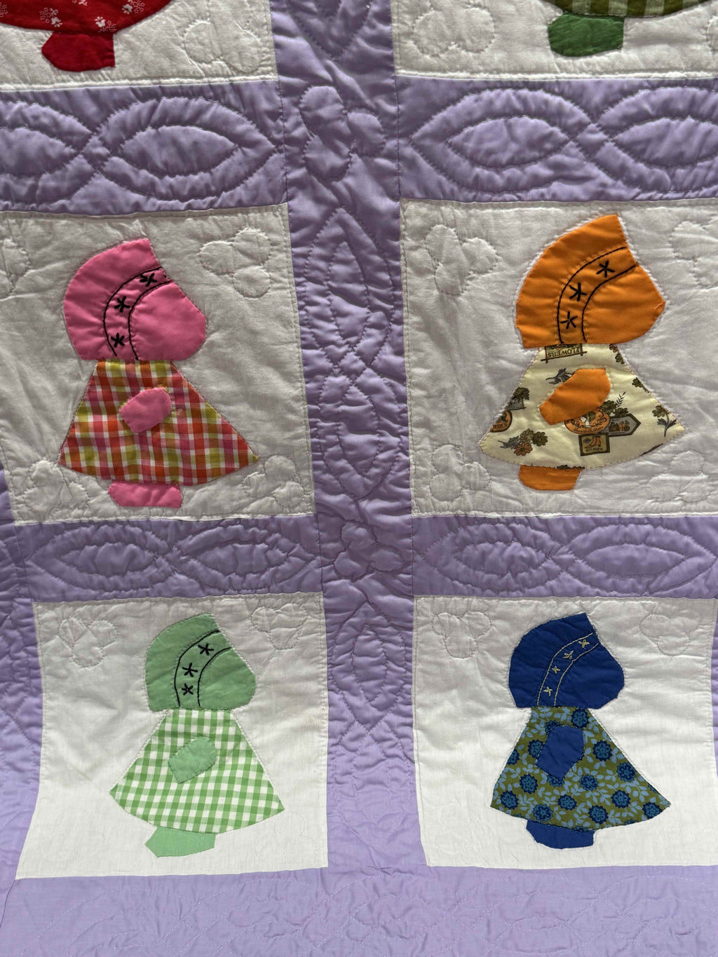 ** SOLD Vintage Sunbonnet Sue Quilt  SOLD**