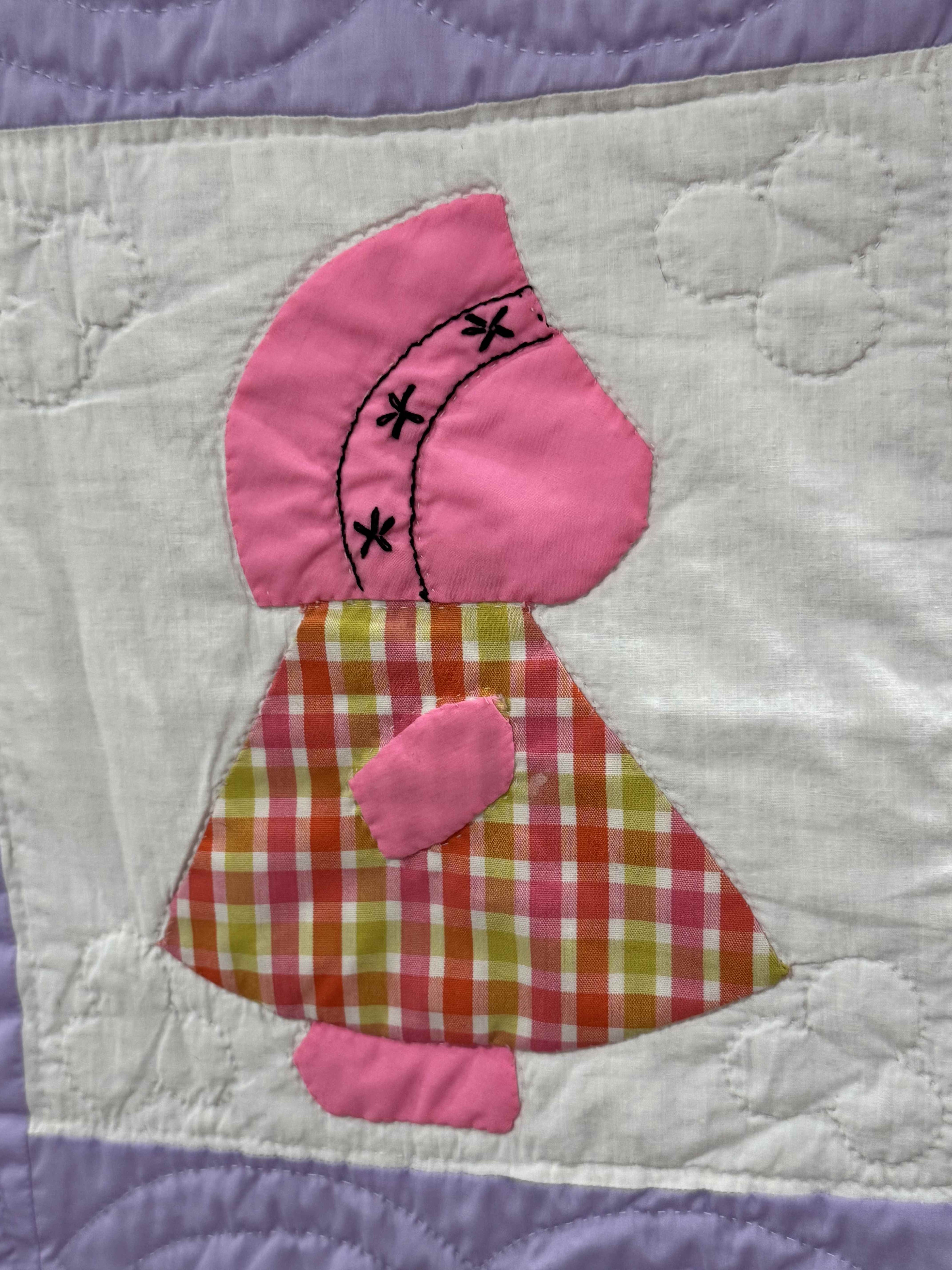 ** SOLD Vintage Sunbonnet Sue Quilt  SOLD**