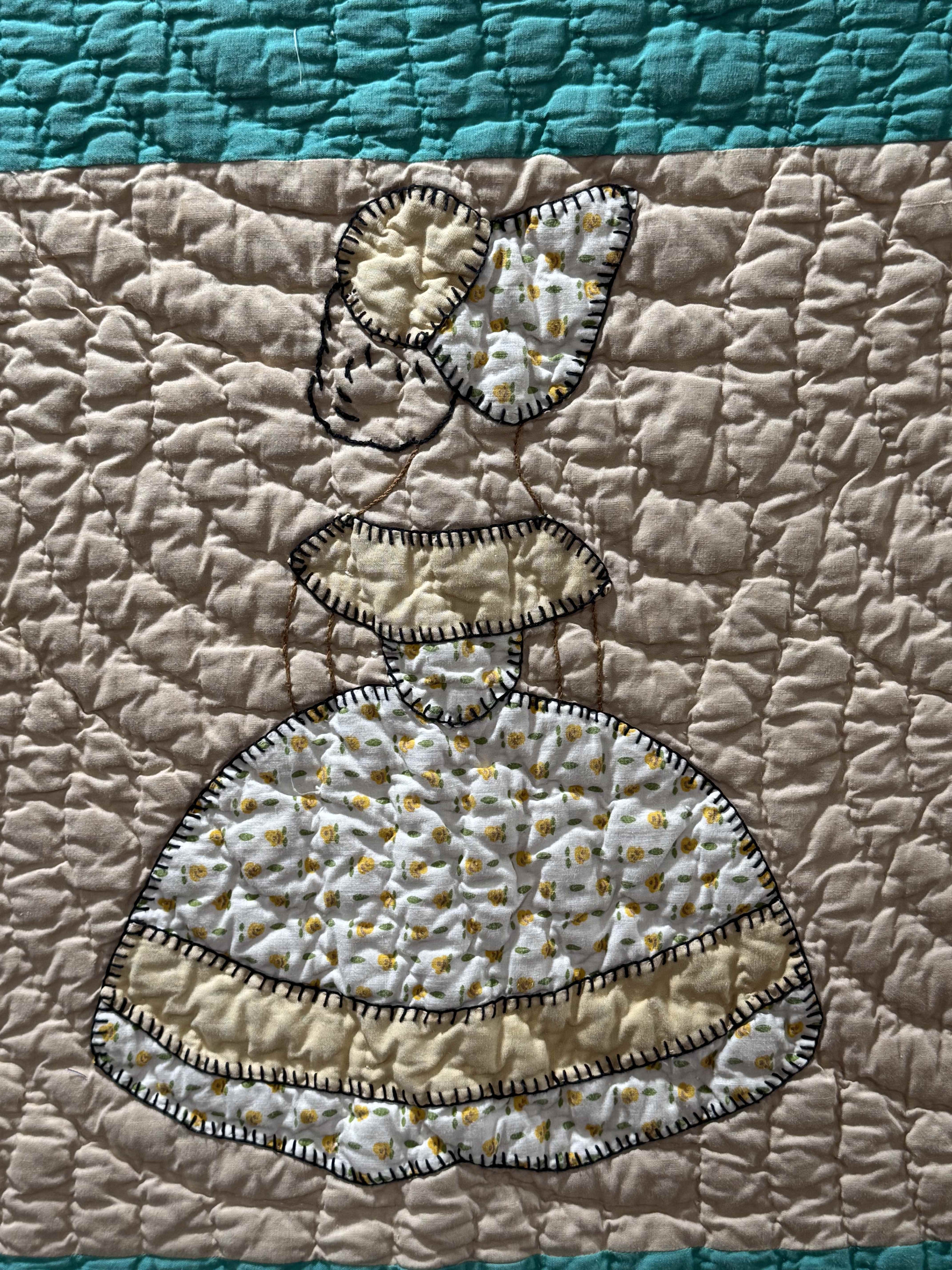 **SOLD Vintage Sunbonnet Sue Quilt SOLD**