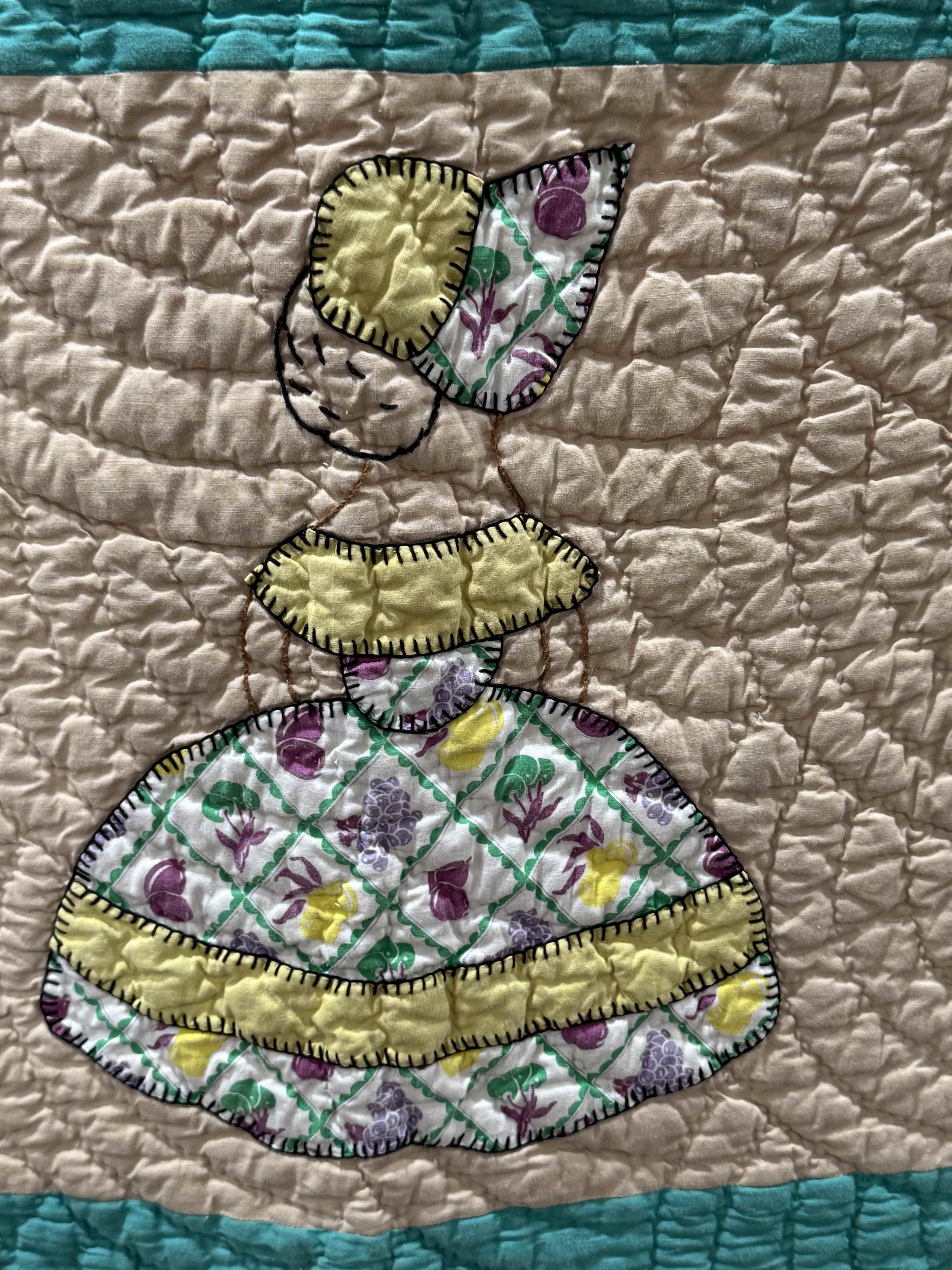 **SOLD Vintage Sunbonnet Sue Quilt SOLD**