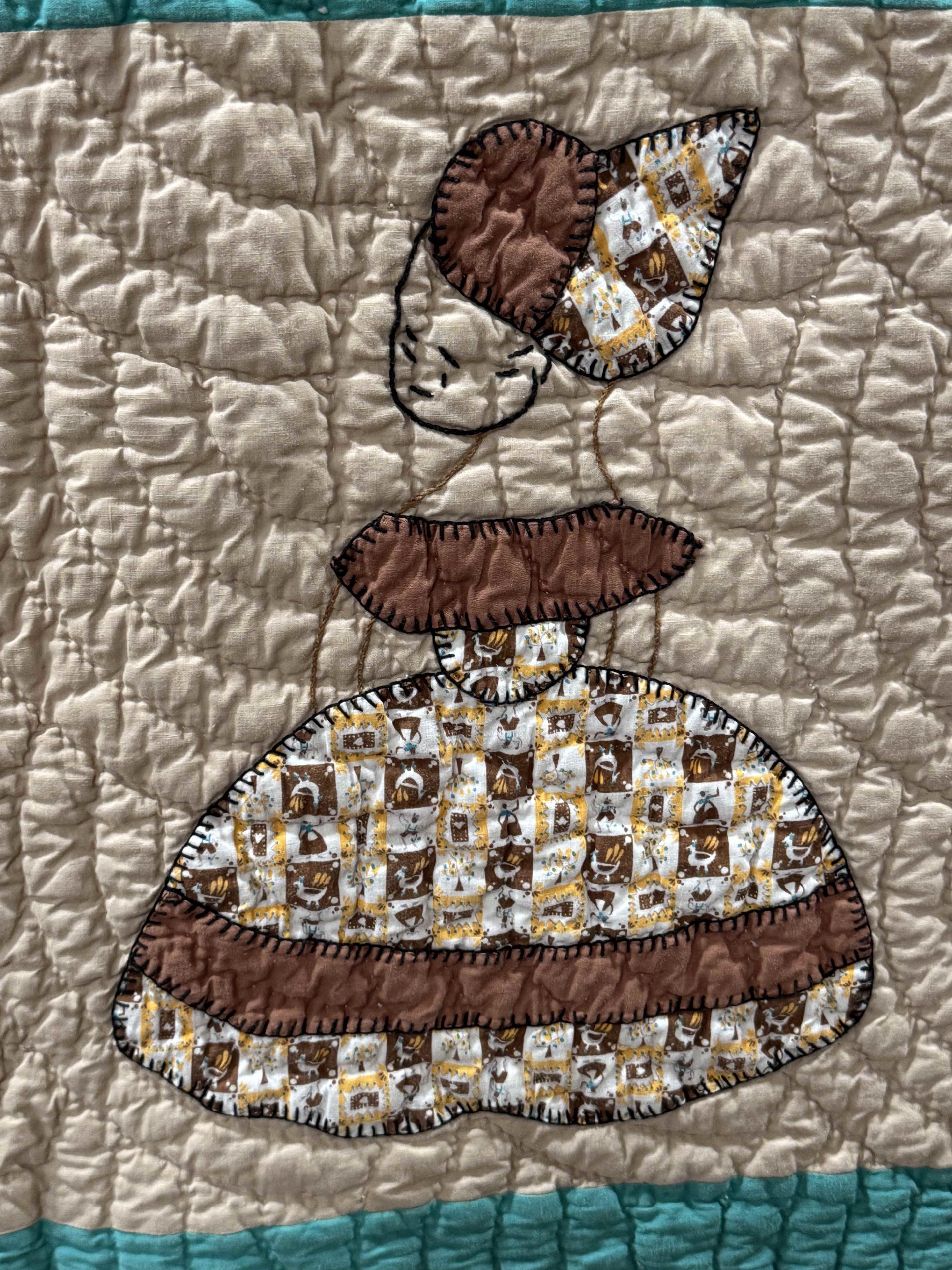 **SOLD Vintage Sunbonnet Sue Quilt SOLD**