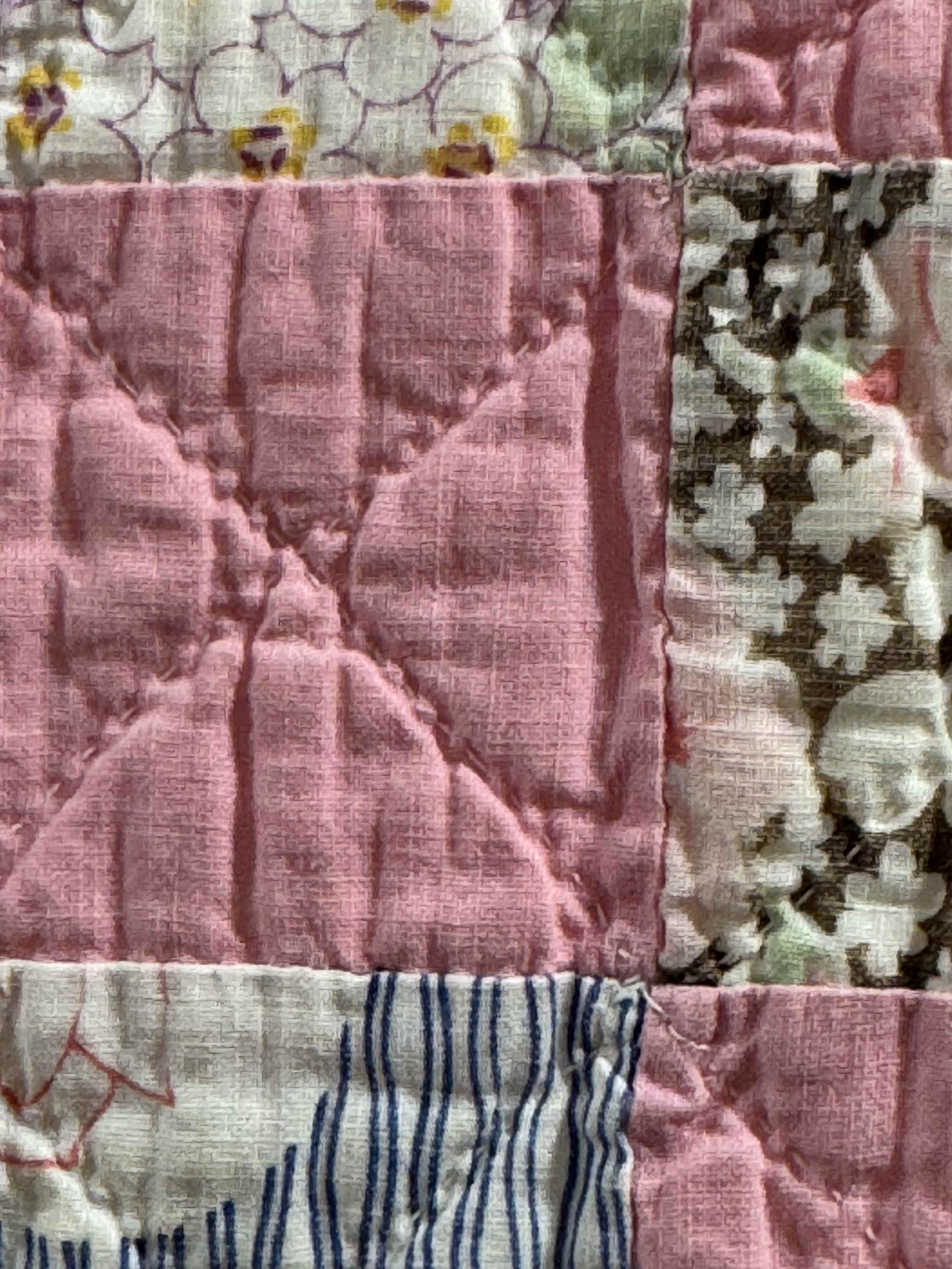 Vintage Irish Chain Quilt