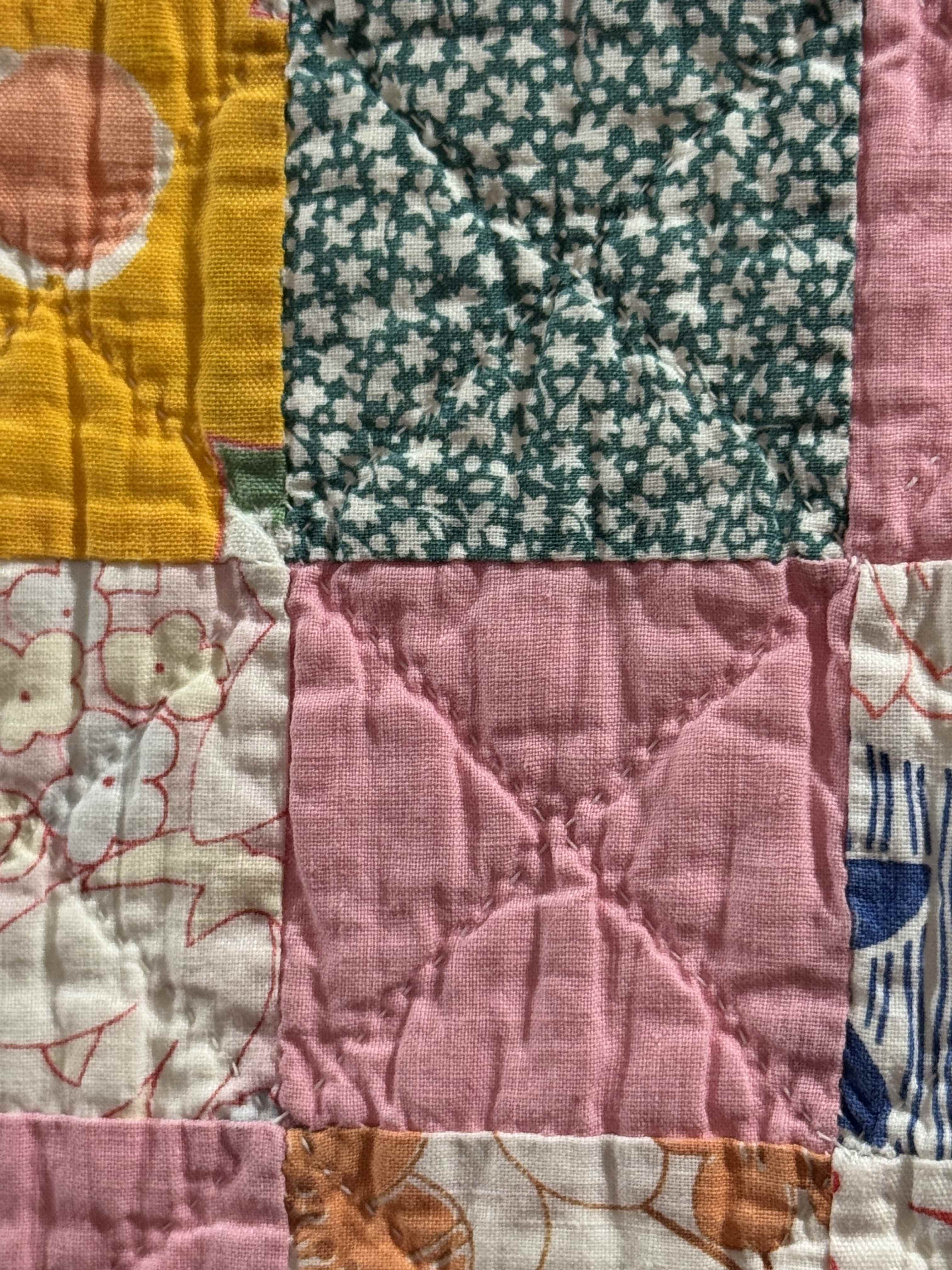 Vintage Irish Chain Quilt
