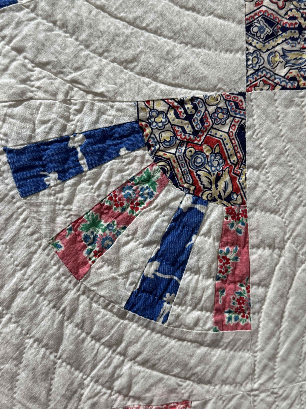 Vintage Grandmother's Fan Quilt