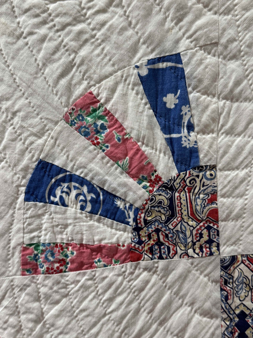 Vintage Grandmother's Fan Quilt