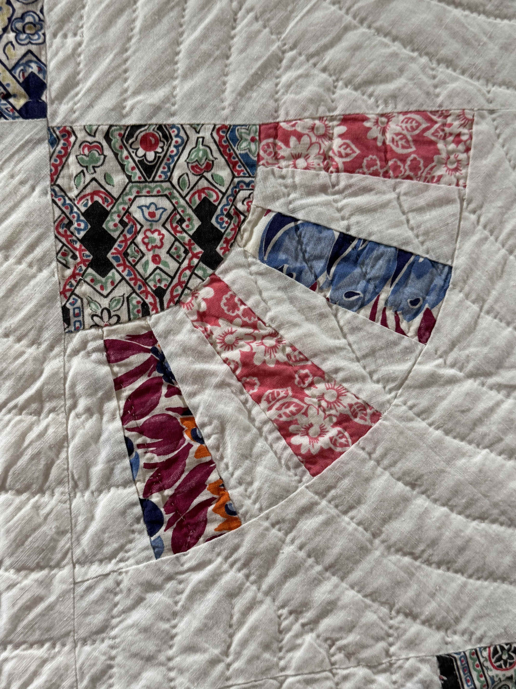 Vintage Grandmother's Fan Quilt