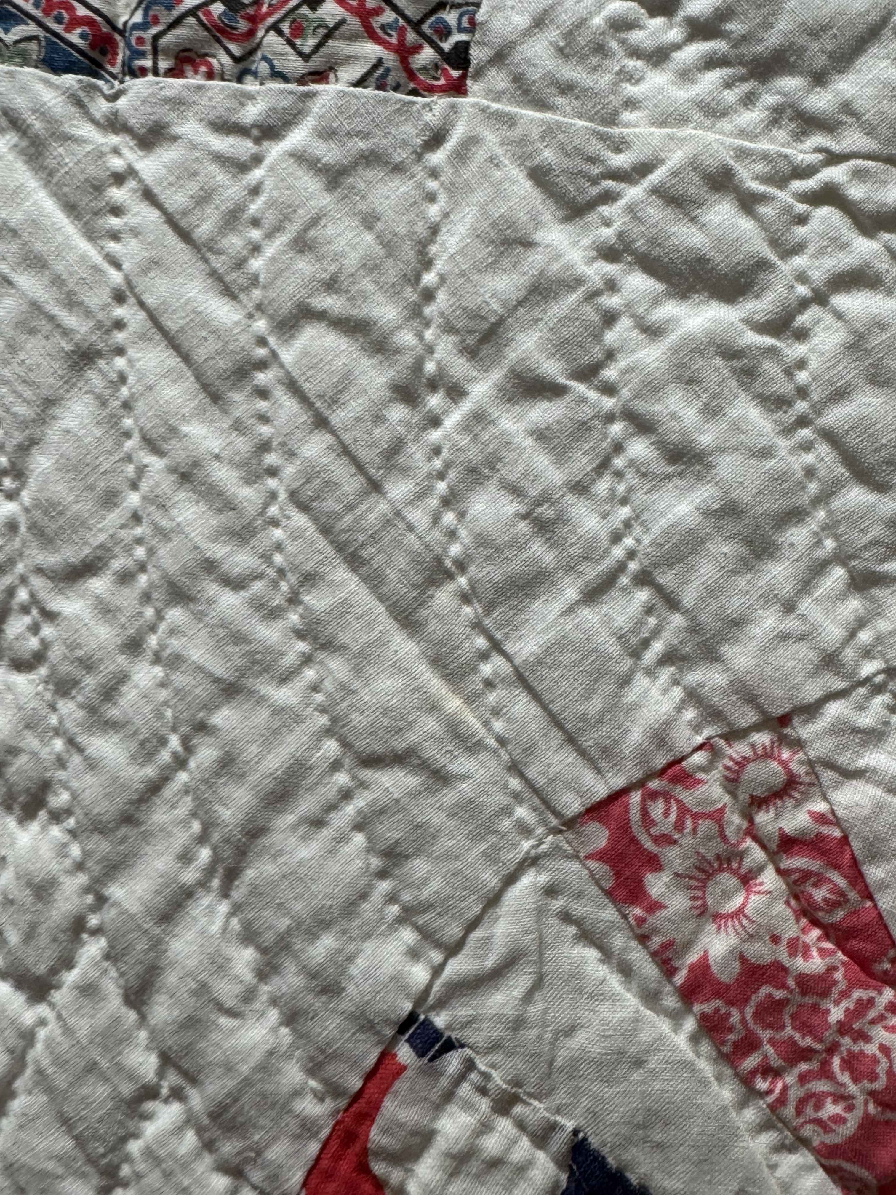 Vintage Grandmother's Fan Quilt