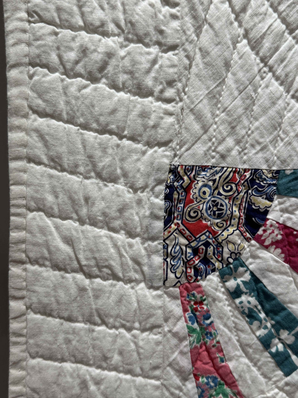 Vintage Grandmother's Fan Quilt