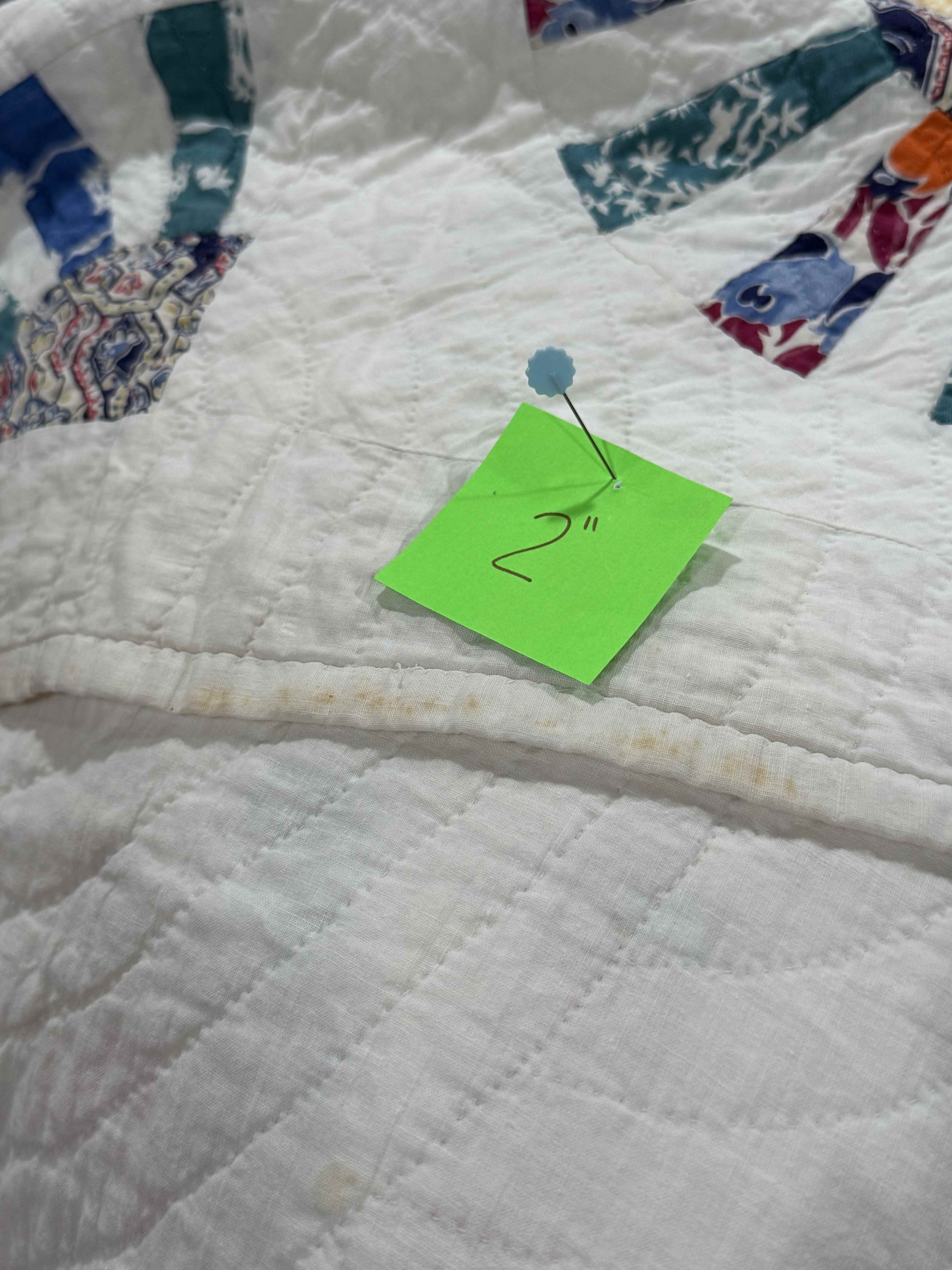 Vintage Grandmother's Fan Quilt