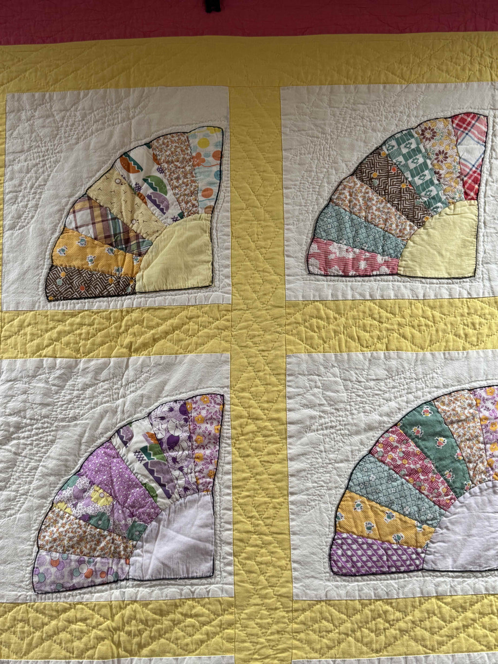 Vintage Grandmother's Fan  Quilt