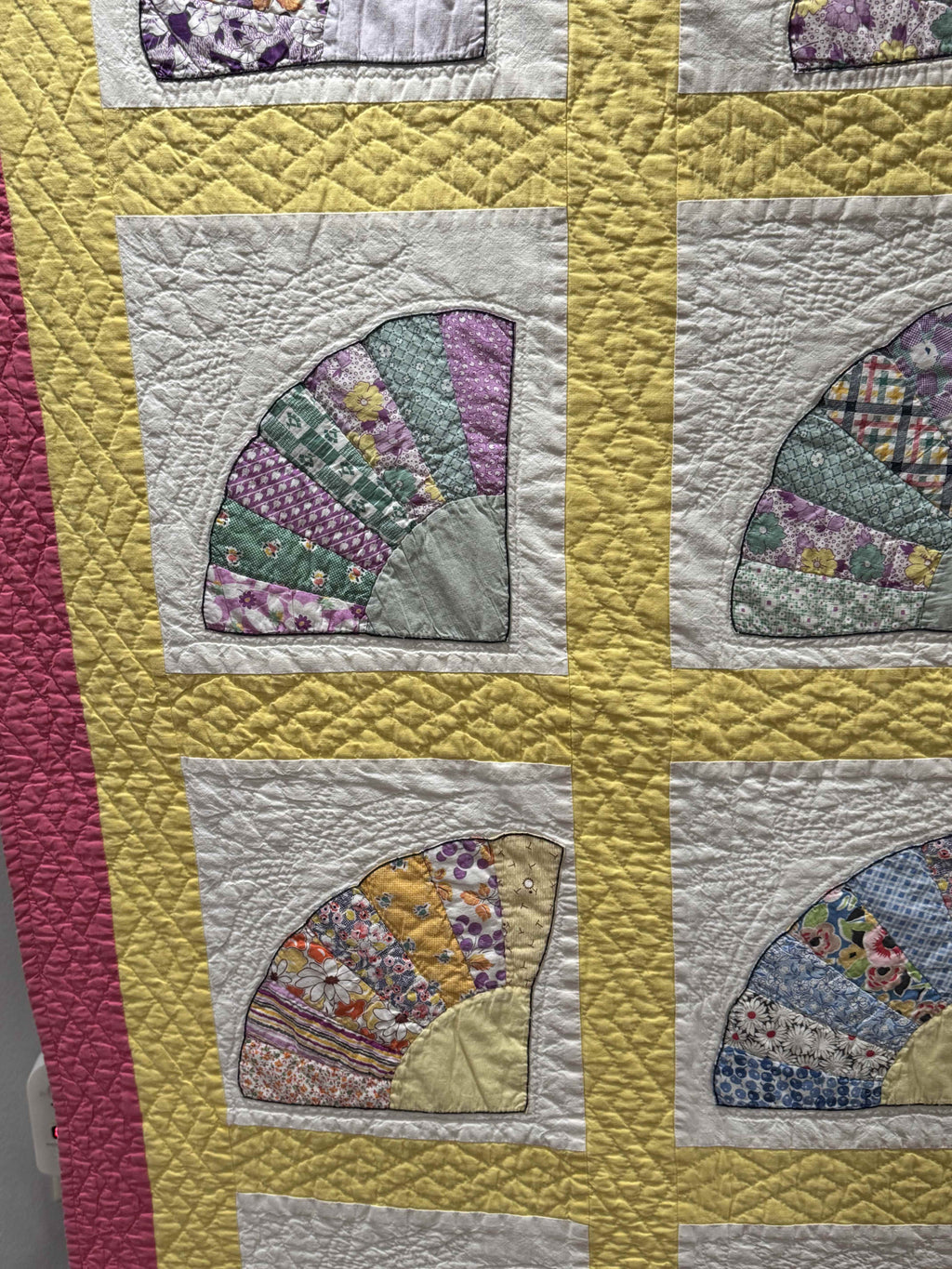 Vintage Grandmother's Fan  Quilt