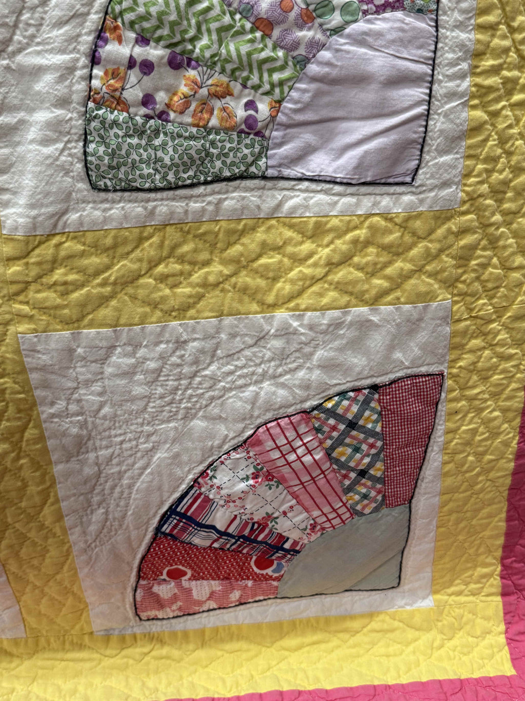 Vintage Grandmother's Fan  Quilt