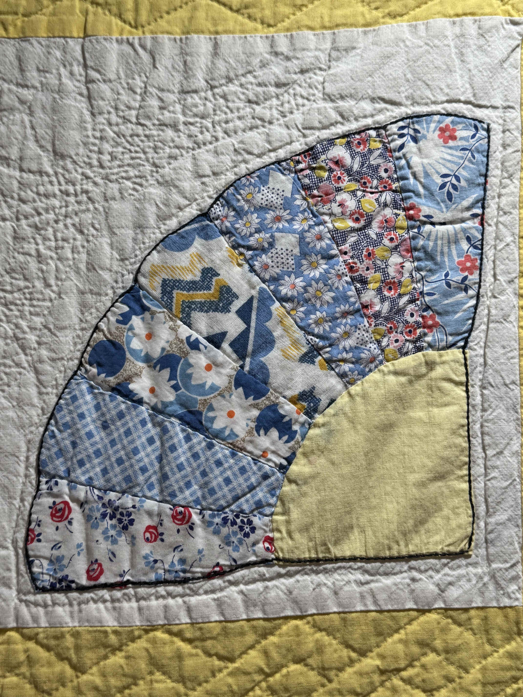 Vintage Grandmother's Fan  Quilt