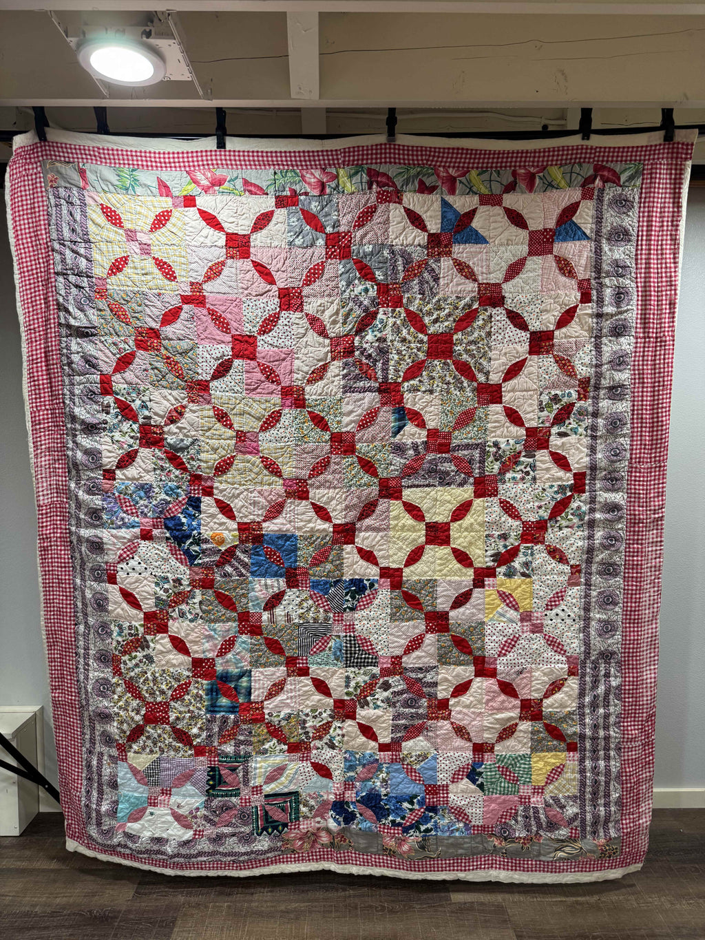 Vintage Endless Chain Variation Quilt