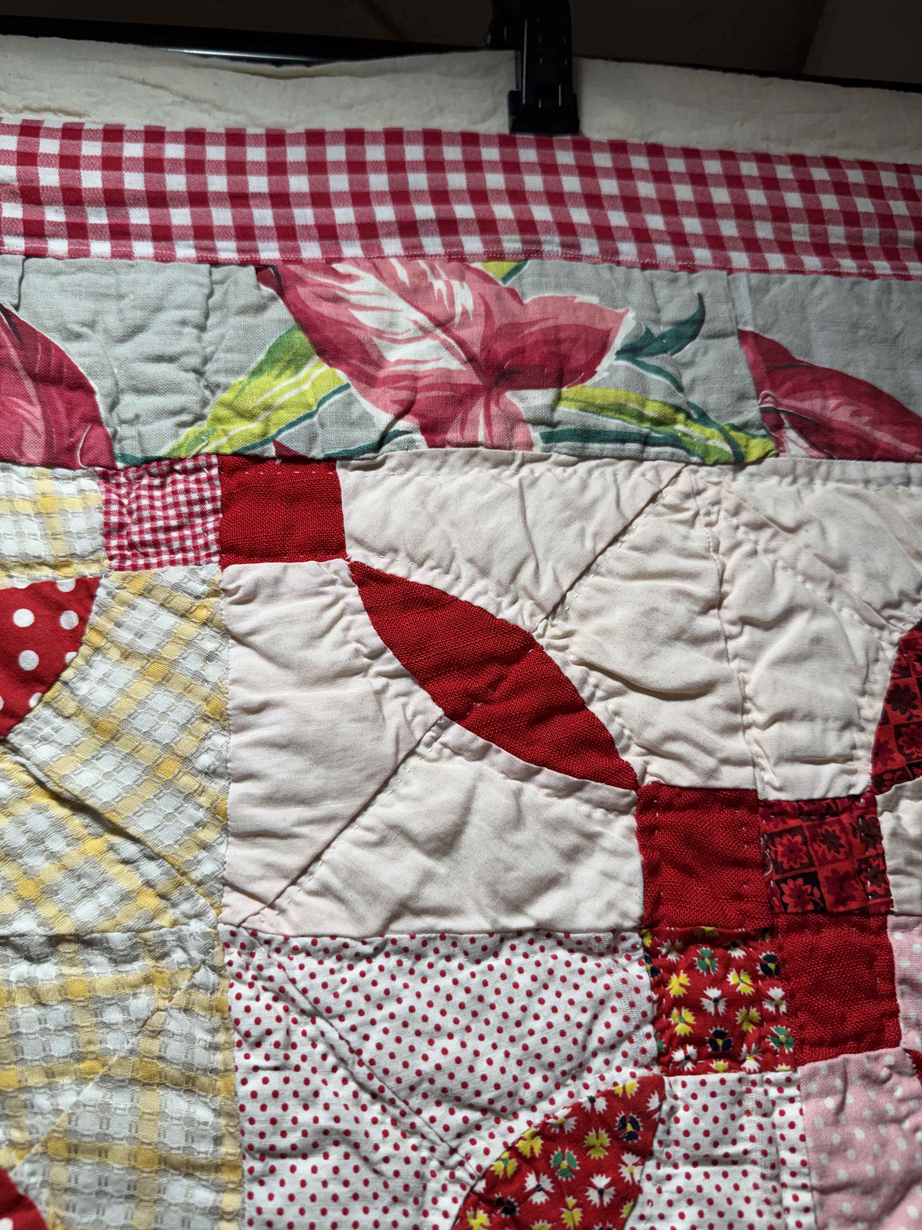 Vintage Endless Chain Variation Quilt