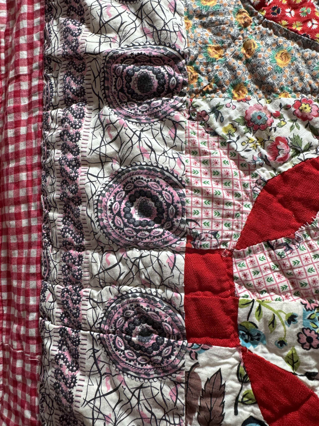 Vintage Endless Chain Variation Quilt