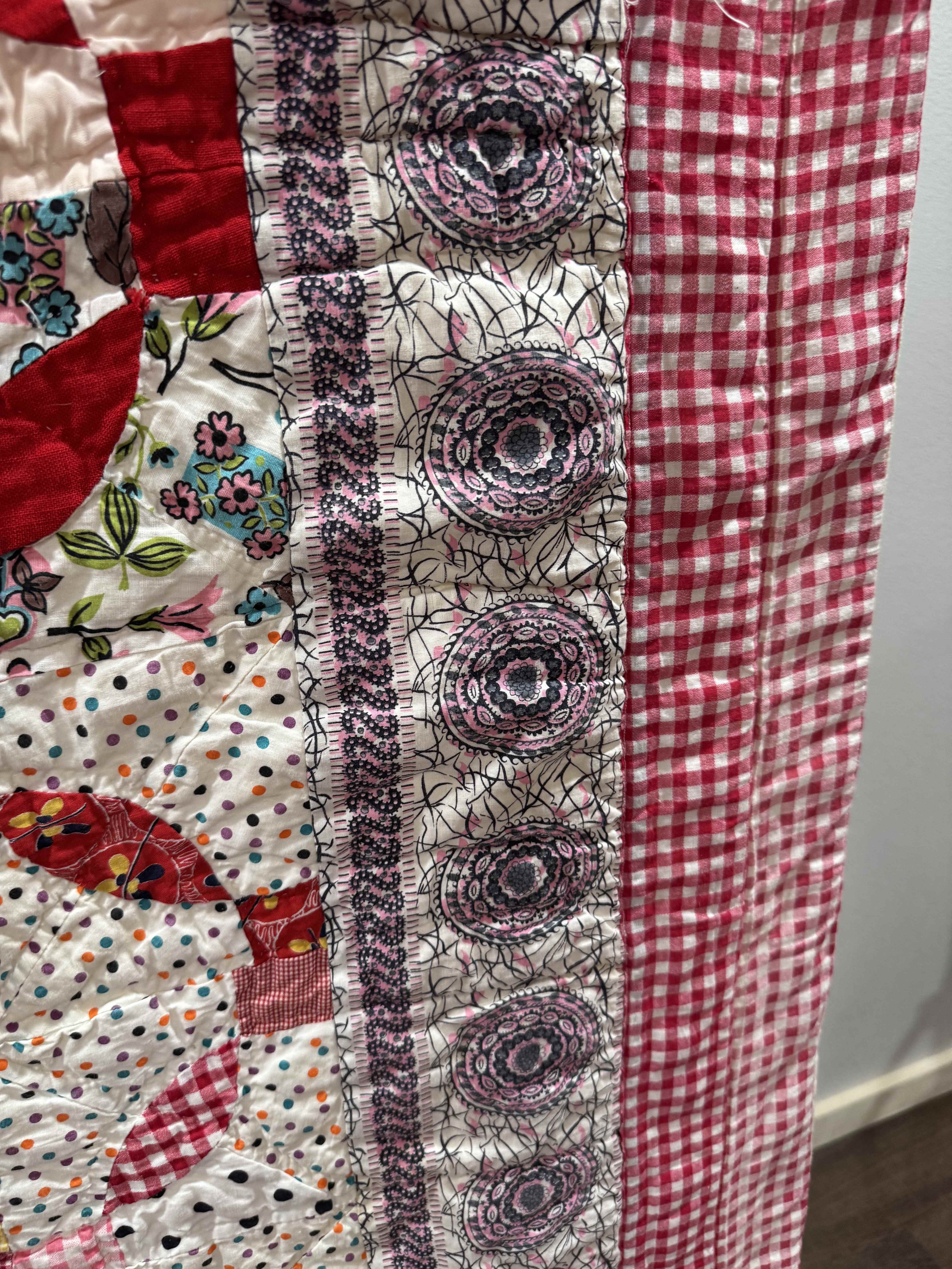 Vintage Endless Chain Variation Quilt