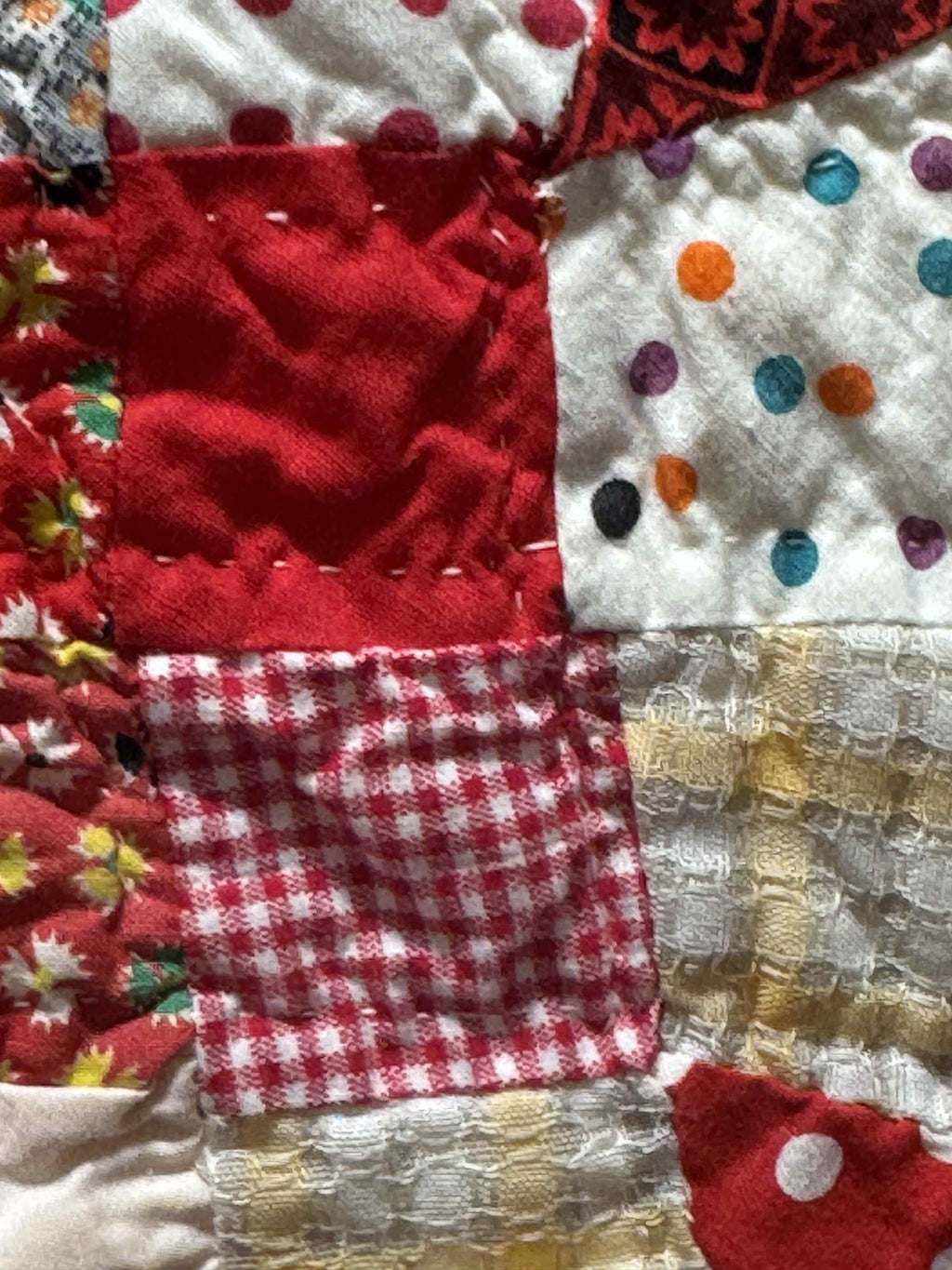 Vintage Endless Chain Variation Quilt