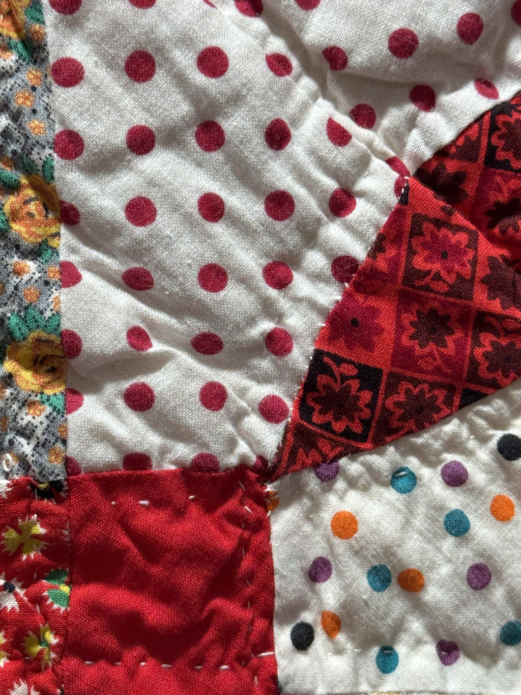 Vintage Endless Chain Variation Quilt