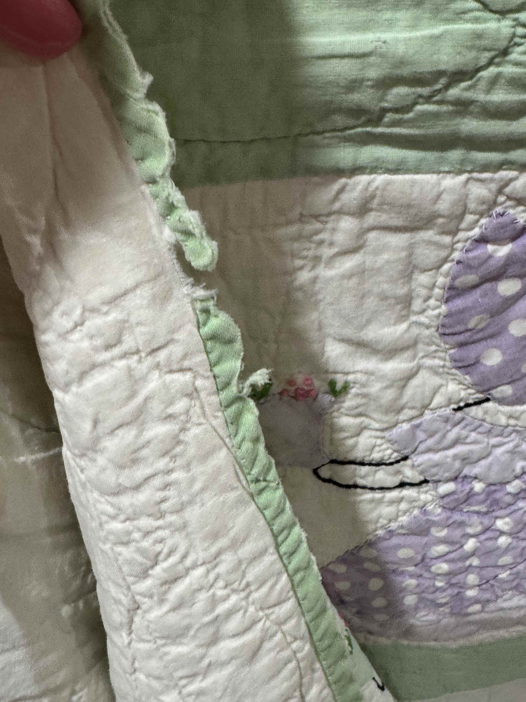 ** SOLD Vintage Sunbonnet Sue Quilt  SOLD**