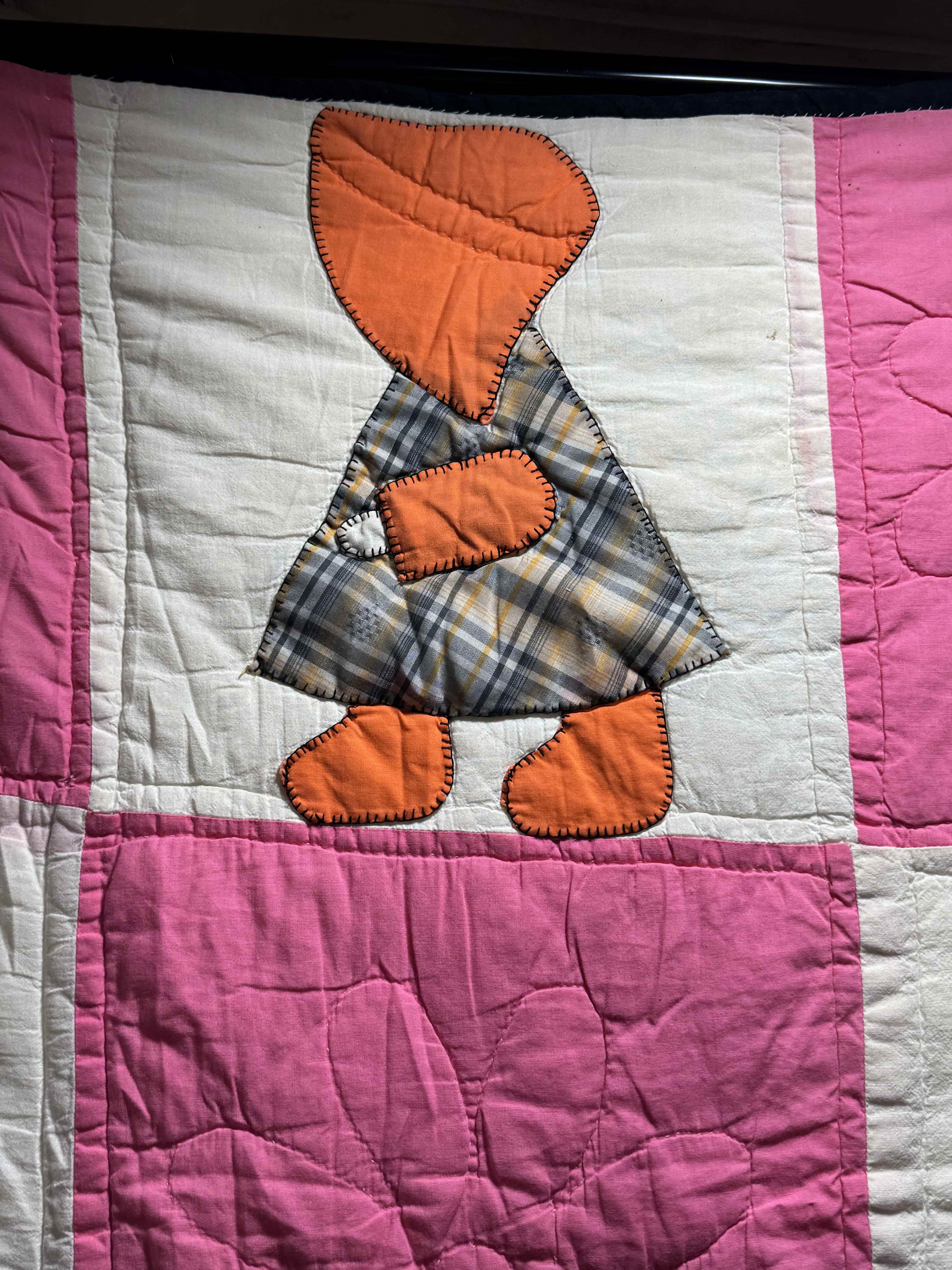Vintage Sunbonnet Sue Quilt