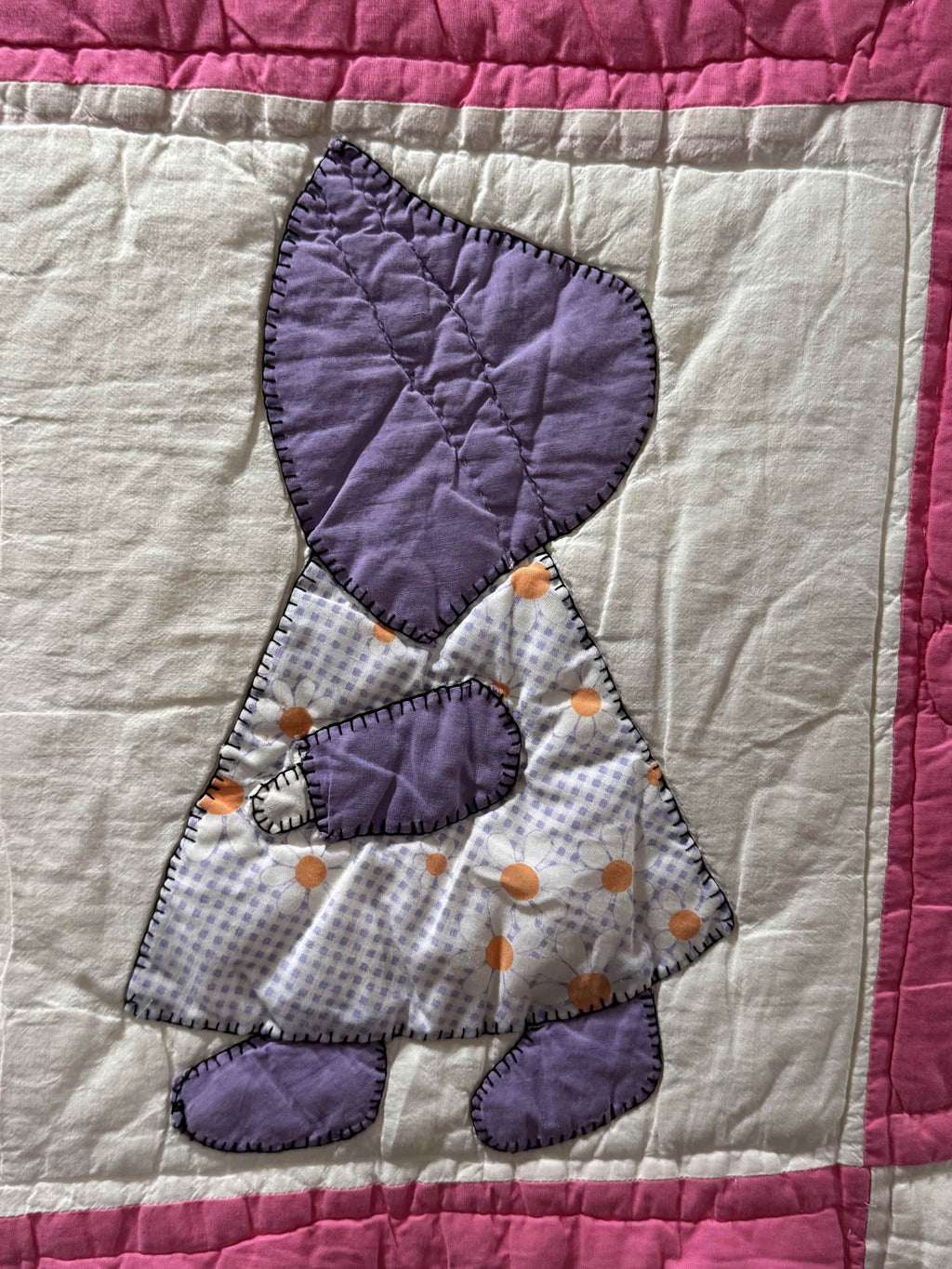 Vintage Sunbonnet Sue Quilt